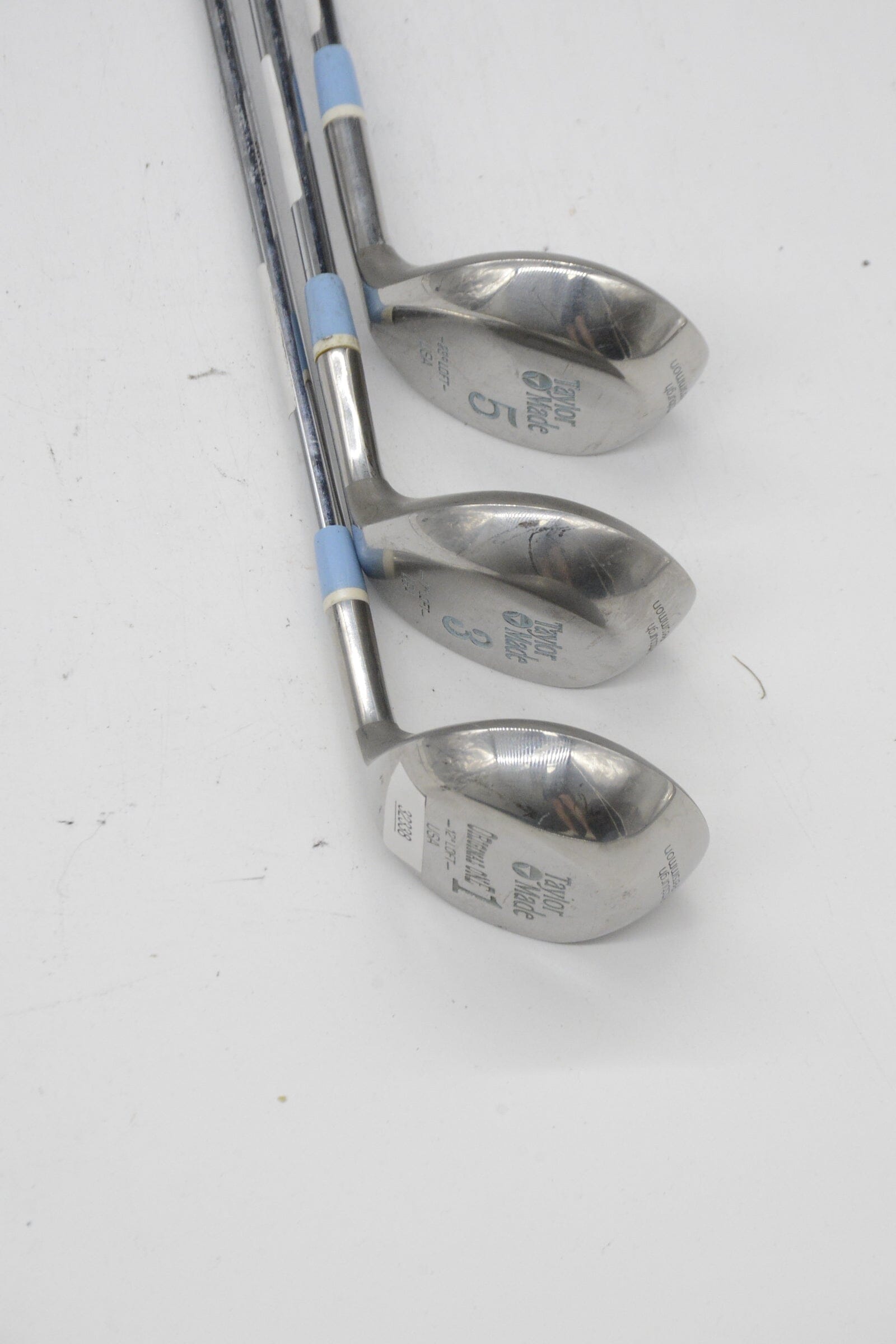 Women's TaylorMade Metal Wood D, 3W, 5W Wood Set W Flex Golf Clubs GolfRoots