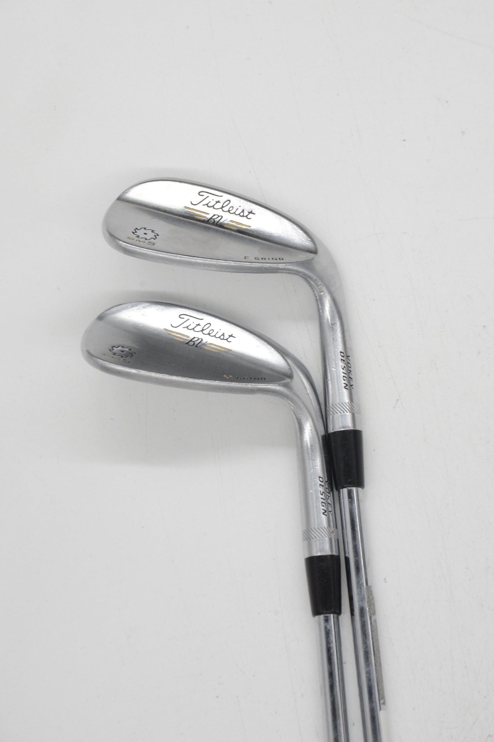 Titleist Vokey SM5 Tour Chrome 52 & 56 Degree Wedge Set R Flex Golf Clubs GolfRoots