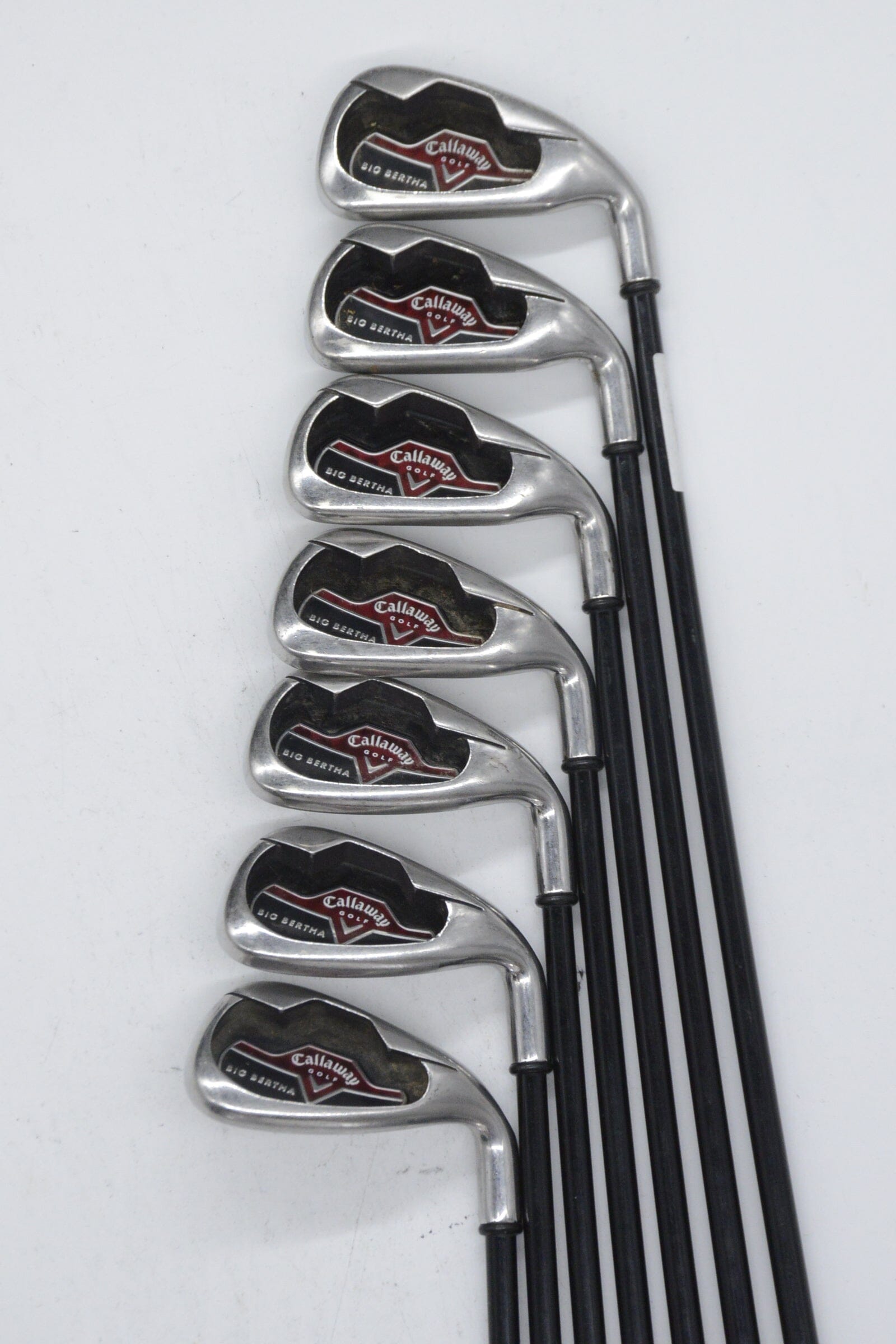 Callaway Big Bertha 2006 4-PW Iron Set R Flex -0.5" Golf Clubs GolfRoots