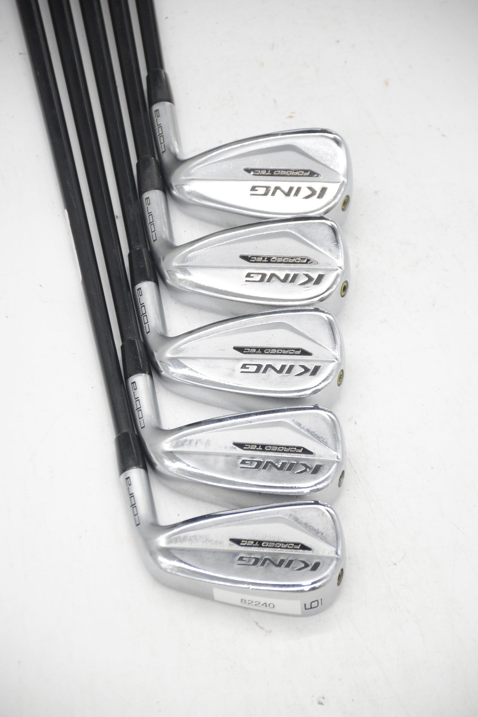 Cobra King Forged Tec 2020 6-PW Iron Set R Flex +0.75" Golf Clubs GolfRoots