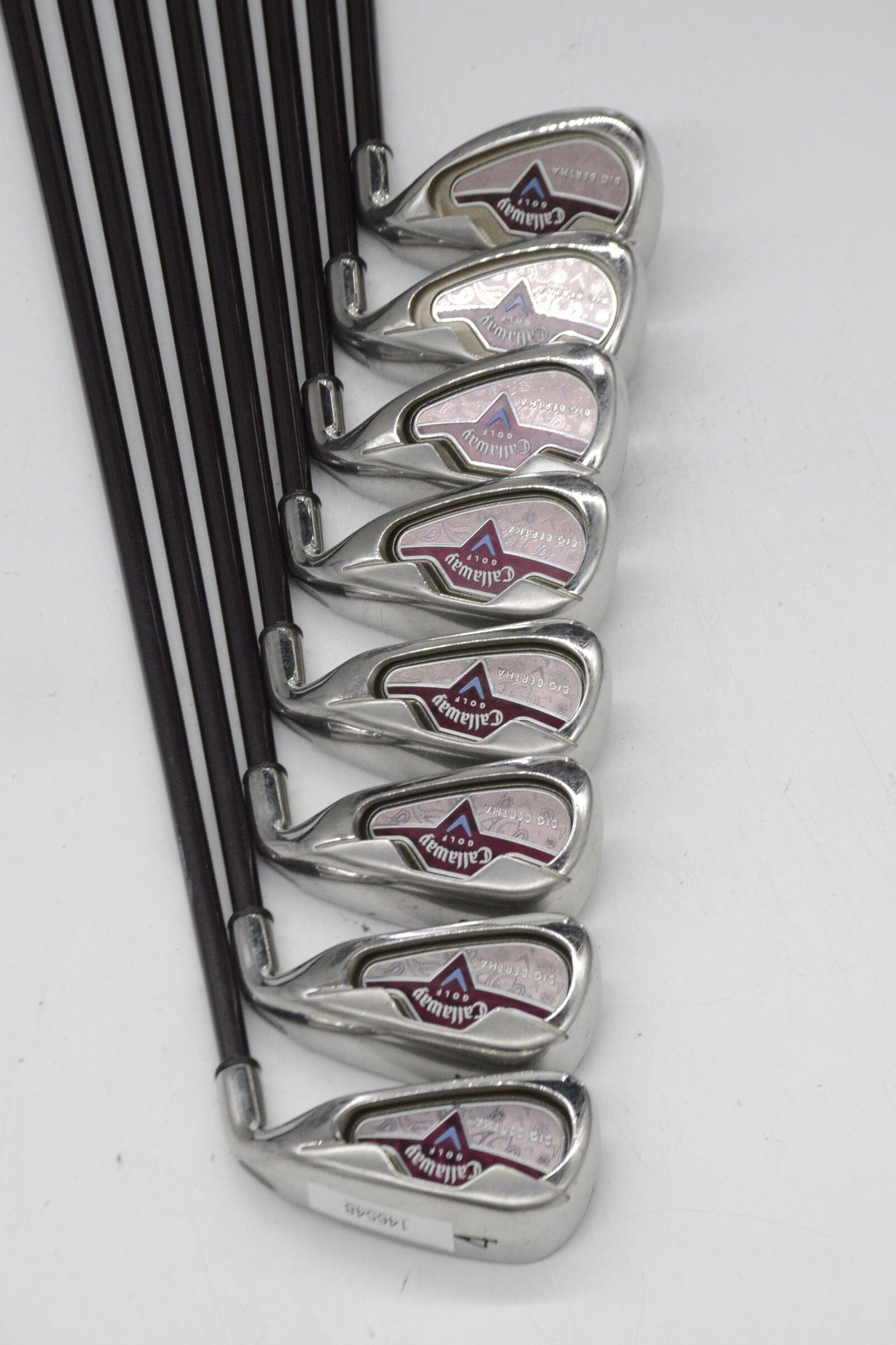 Women's Callaway Big Bertha 2006 4-PW, SW Iron Set W Flex -0.5" Golf Clubs GolfRoots