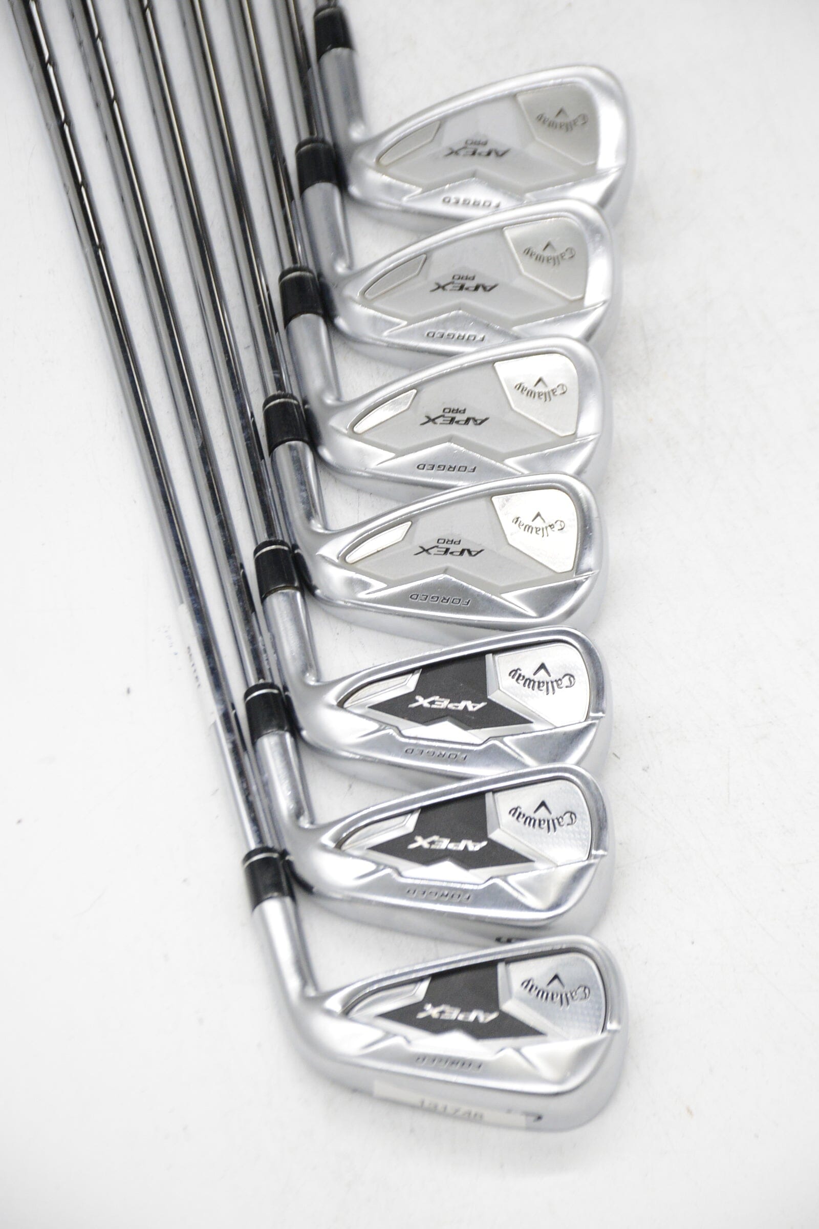 Callaway Apex 19/Apex Pro 19 5-AW Iron Set S Flex +0.5" Golf Clubs GolfRoots