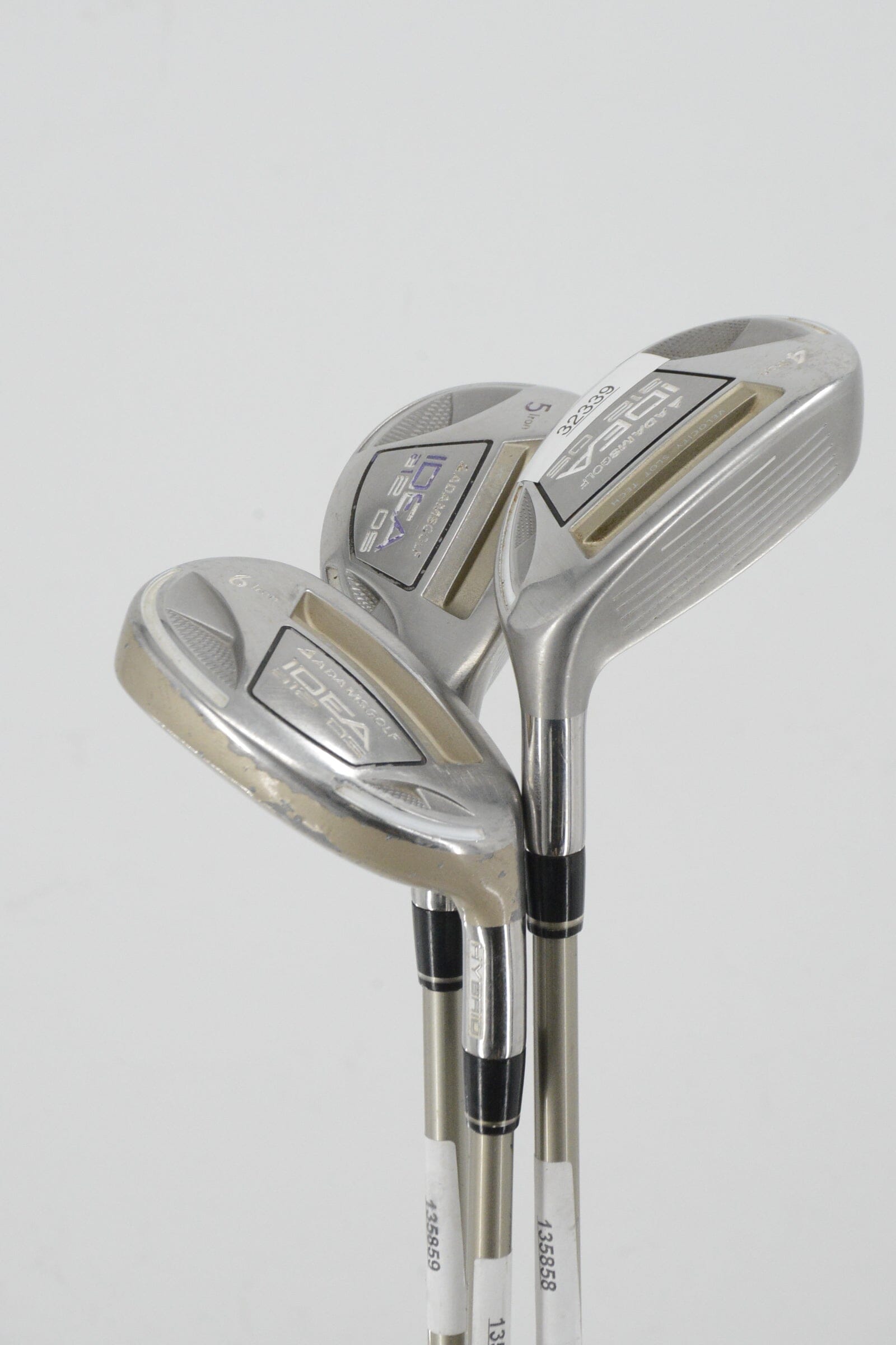 Women's Adams Idea A12Os 4H, 5H, 6H Hybrid Set W Flex Golf Clubs GolfRoots