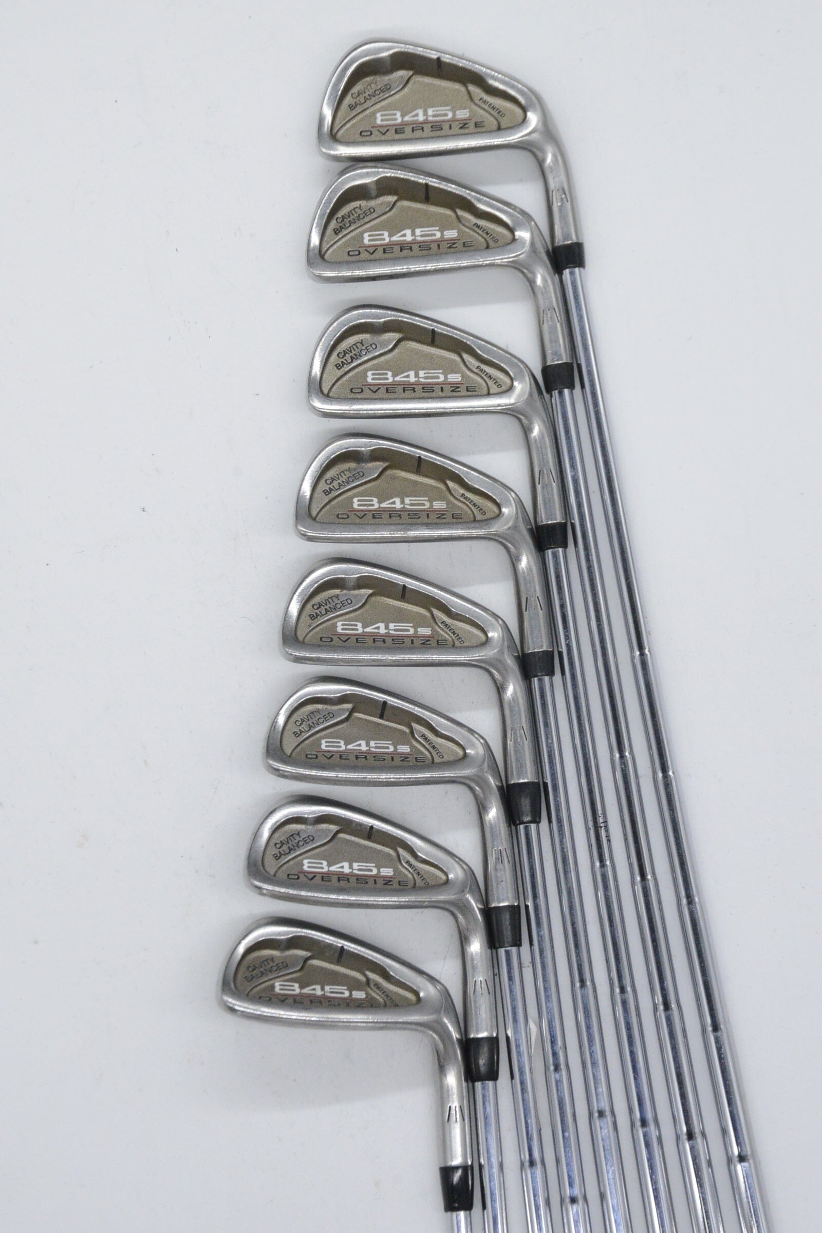 Tommy Armour 845S Oversize 3-PW Iron Set S Flex +0.25" Golf Clubs GolfRoots