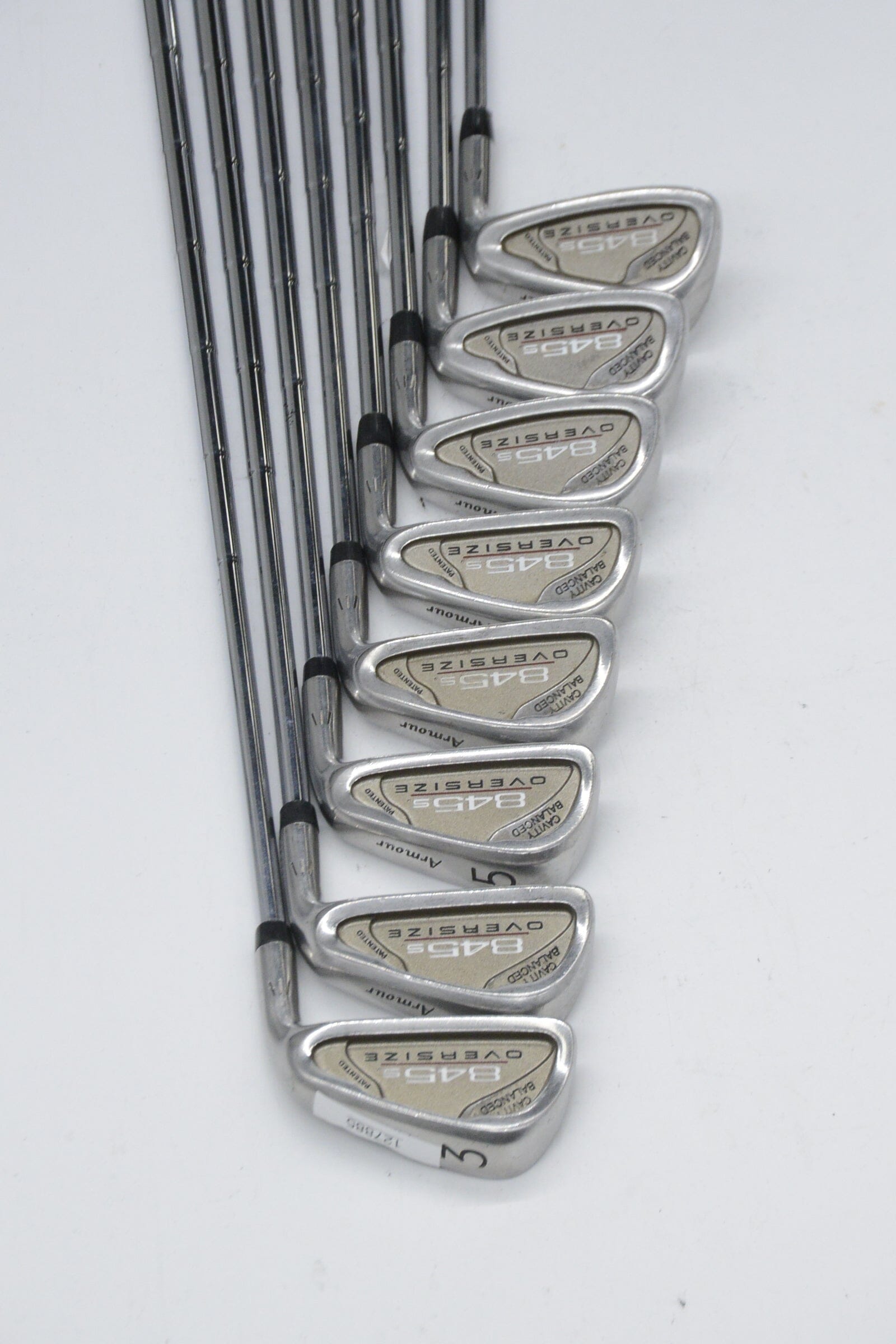 Tommy Armour 845S Oversize 3-PW Iron Set S Flex +0.25" Golf Clubs GolfRoots