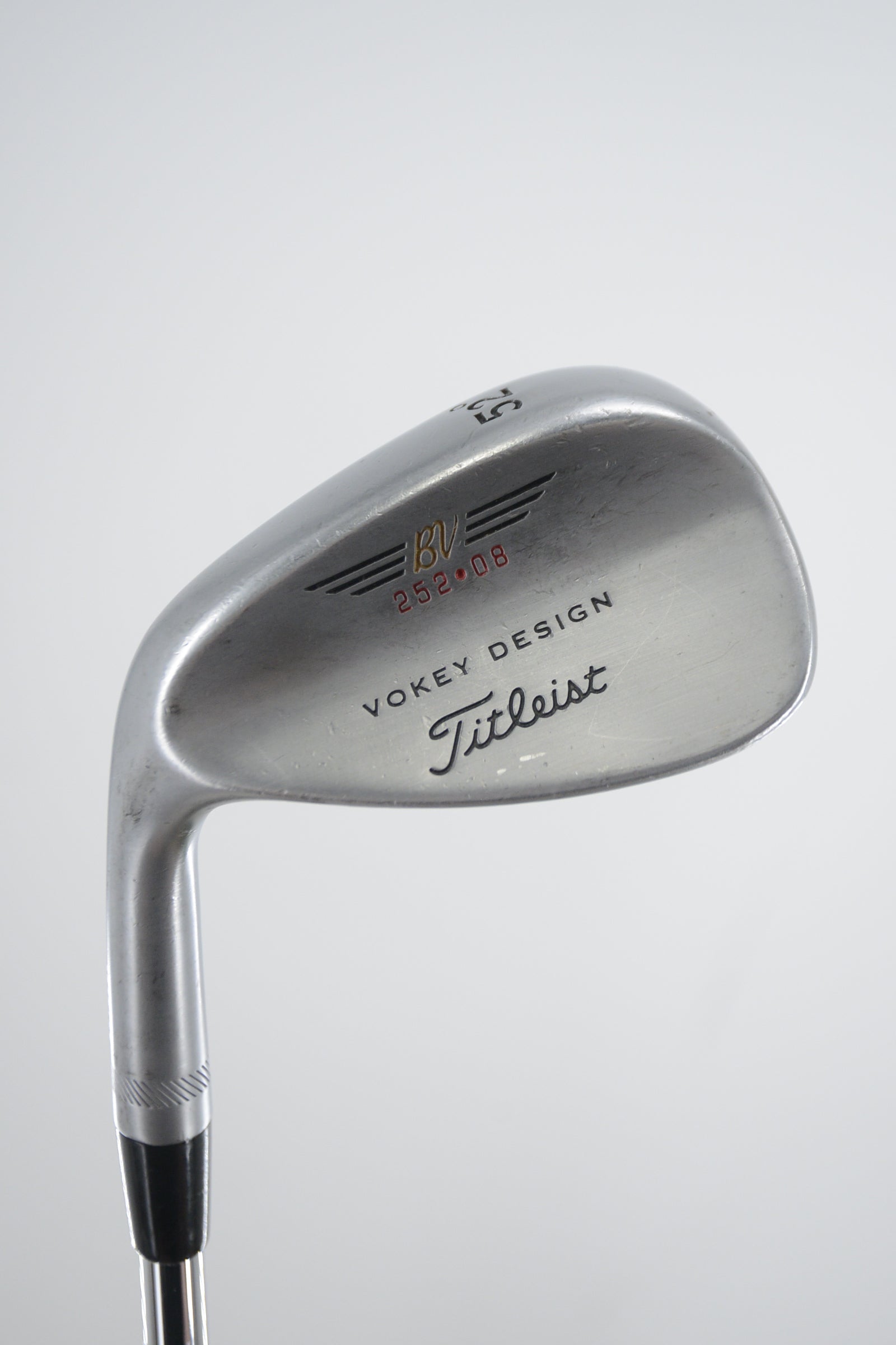 Lefty Titleist Vokey Chrome 200 Series 52 Degree Wedge Wedge Flex 35.75"
