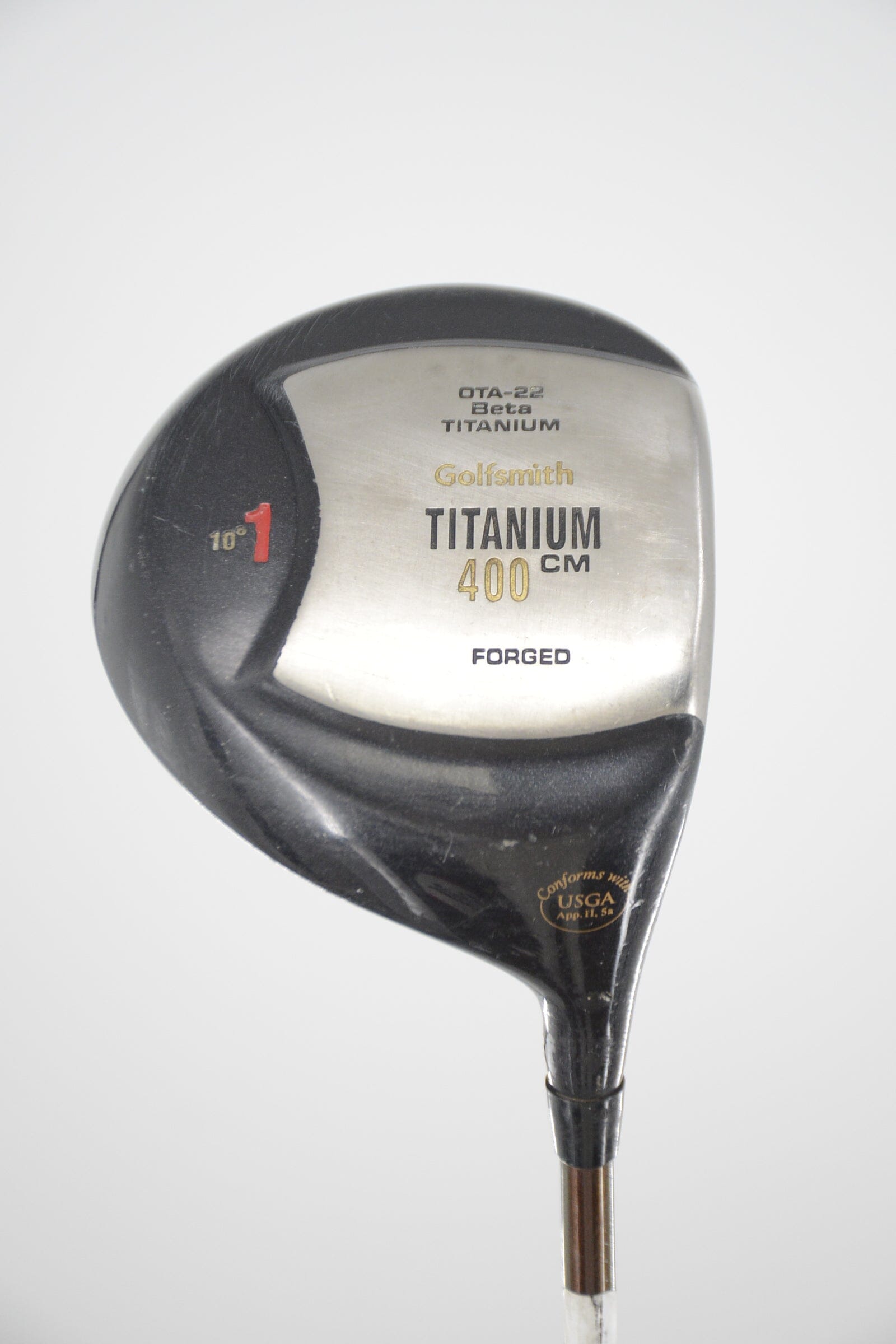 Golfsmith Titanium 400cc 10 Degree Driver R Flex 45.25" Golf Clubs GolfRoots