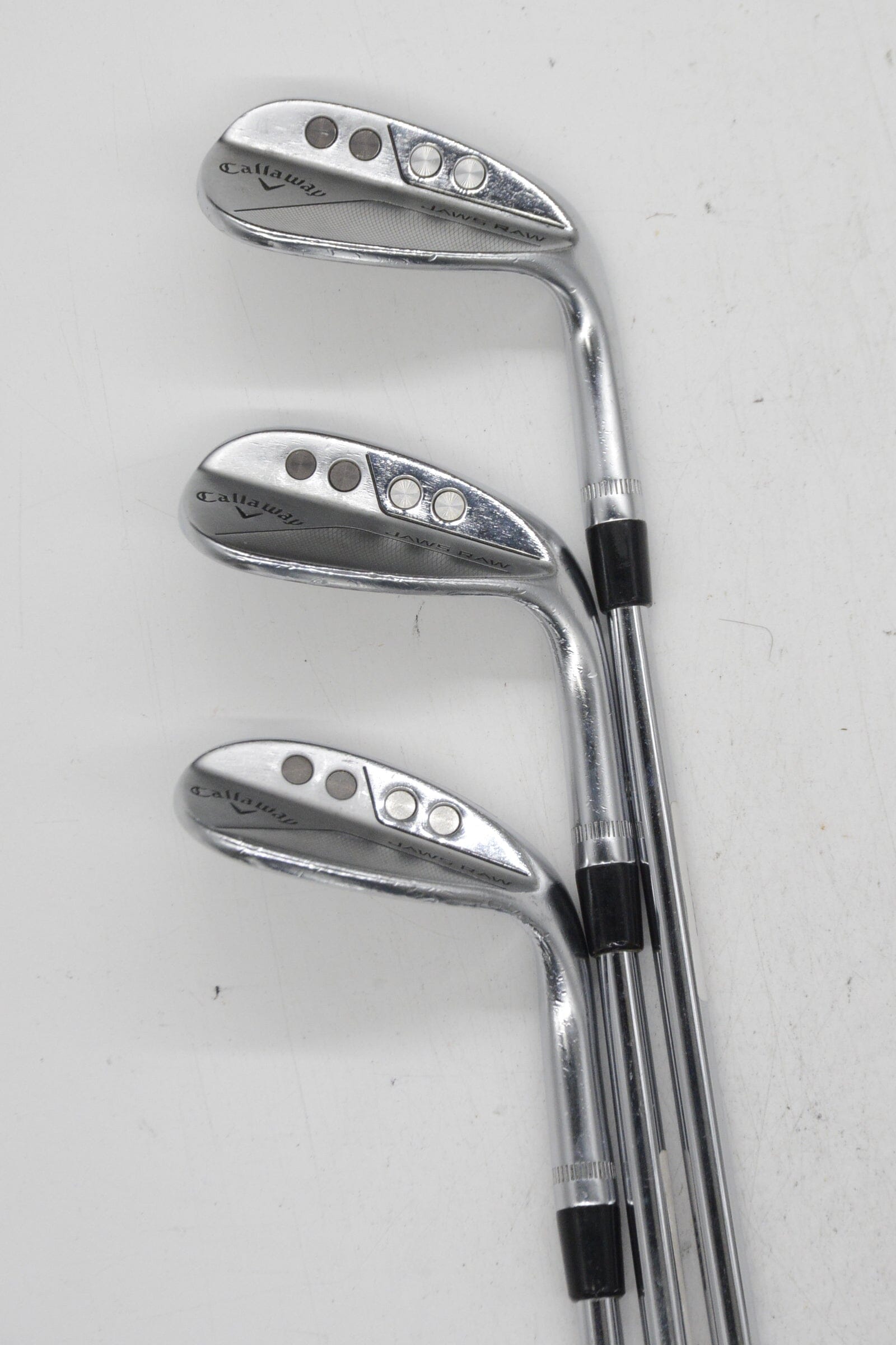 Callaway Jaws Raw 50, 54, 60 Degree Wedge Set Wedge Flex Golf Clubs GolfRoots