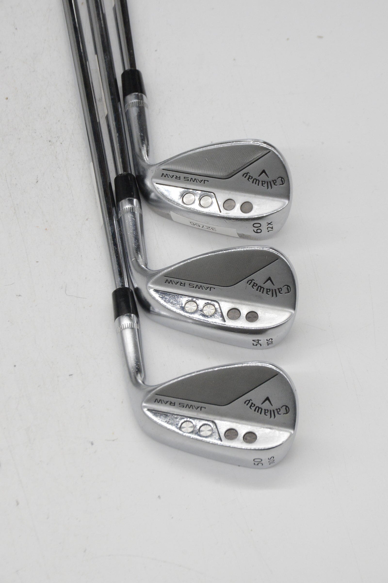Callaway Jaws Raw 50, 54, 60 Degree Wedge Set Wedge Flex Golf Clubs GolfRoots