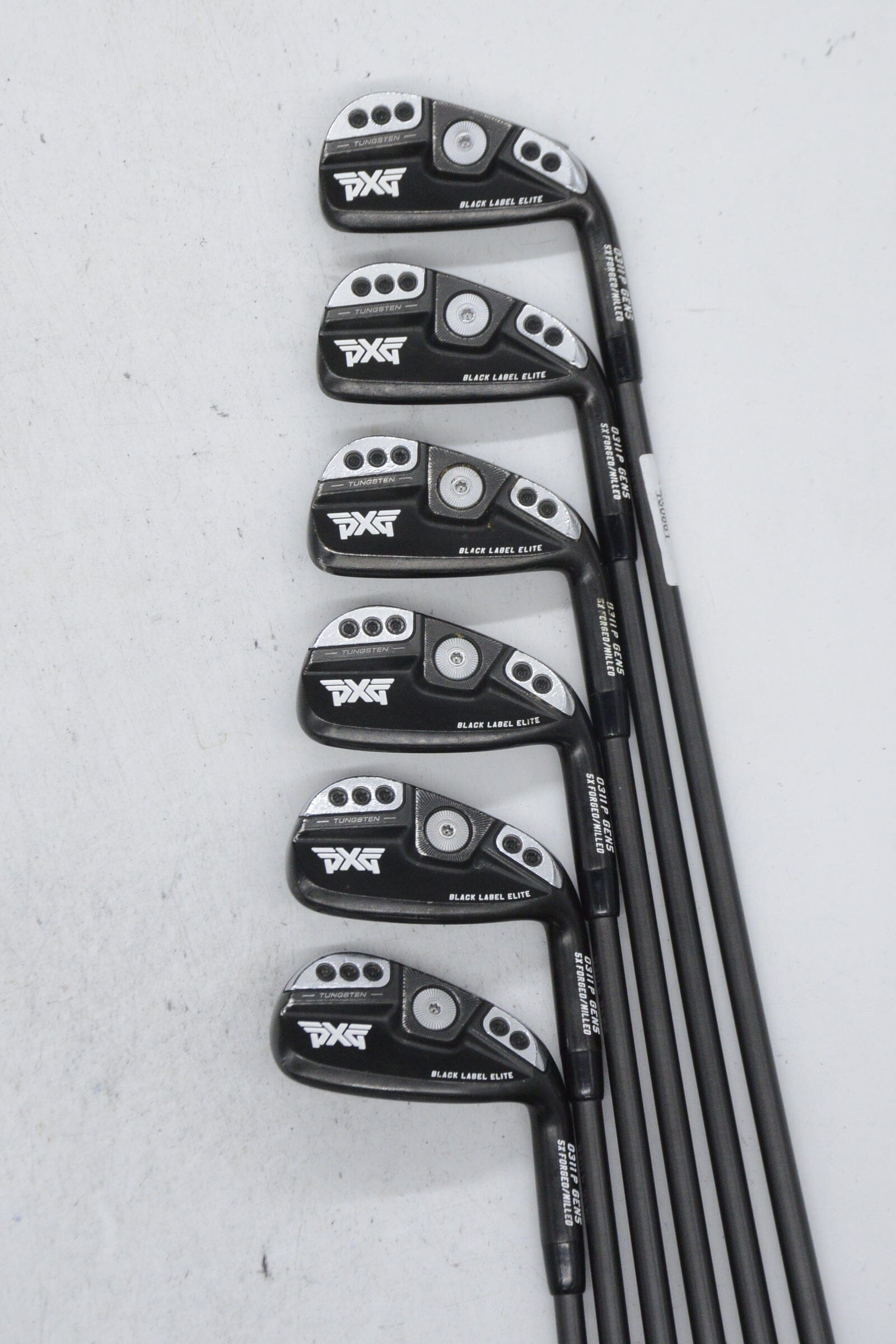 PXG 0311P Gen 5 Xtreme Dark 5-PW Iron Set R Flex -0.75" Golf Clubs GolfRoots