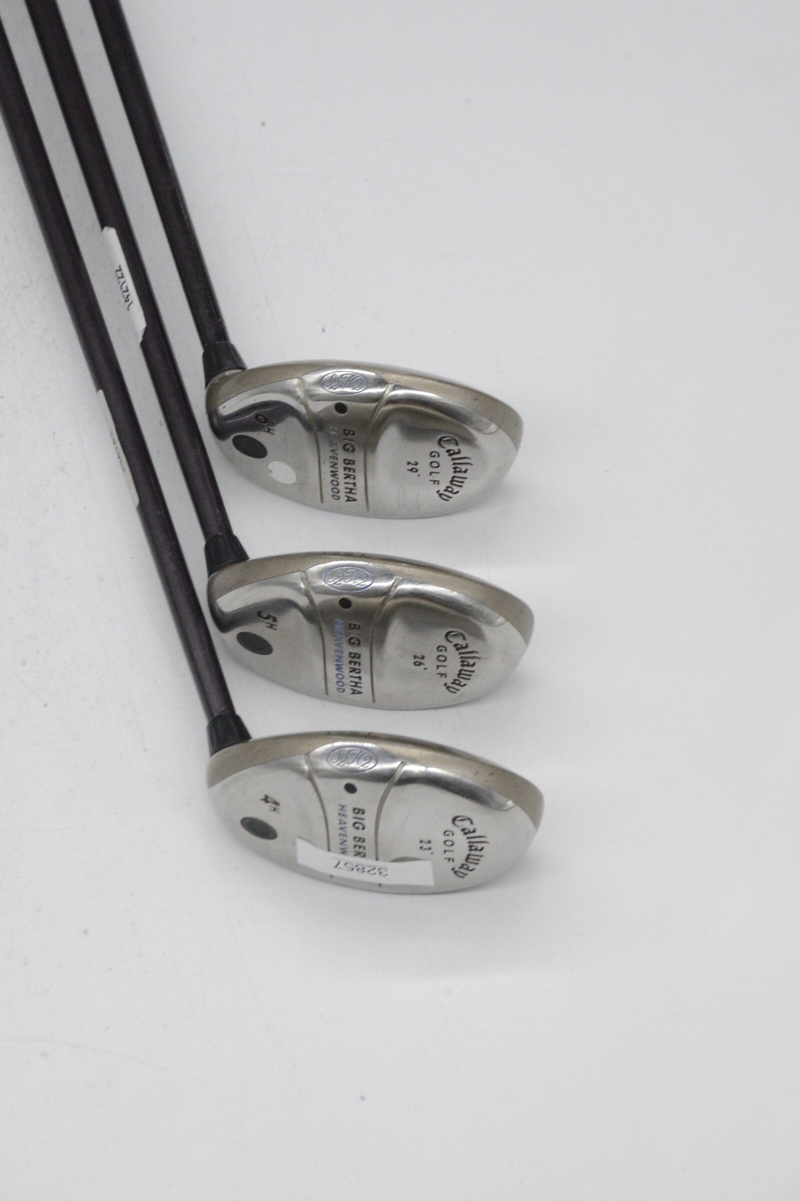 Women's Callaway Big Bertha Heavenwood 4H, 5H, 6H Hybrid Set W Flex Golf Clubs GolfRoots