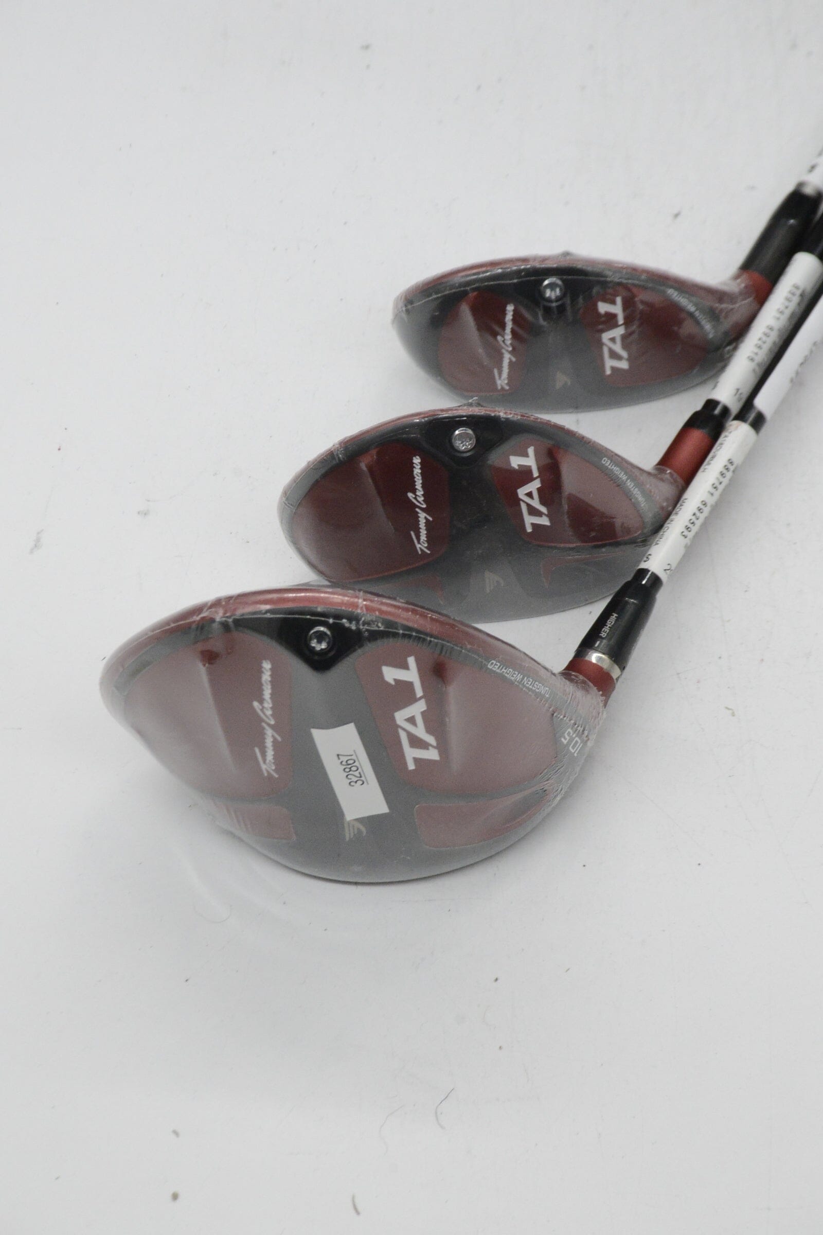 NEW Lefty Tommy Armour Ta1 D, 3W, 3H Wood Set R Flex Golf Clubs GolfRoots