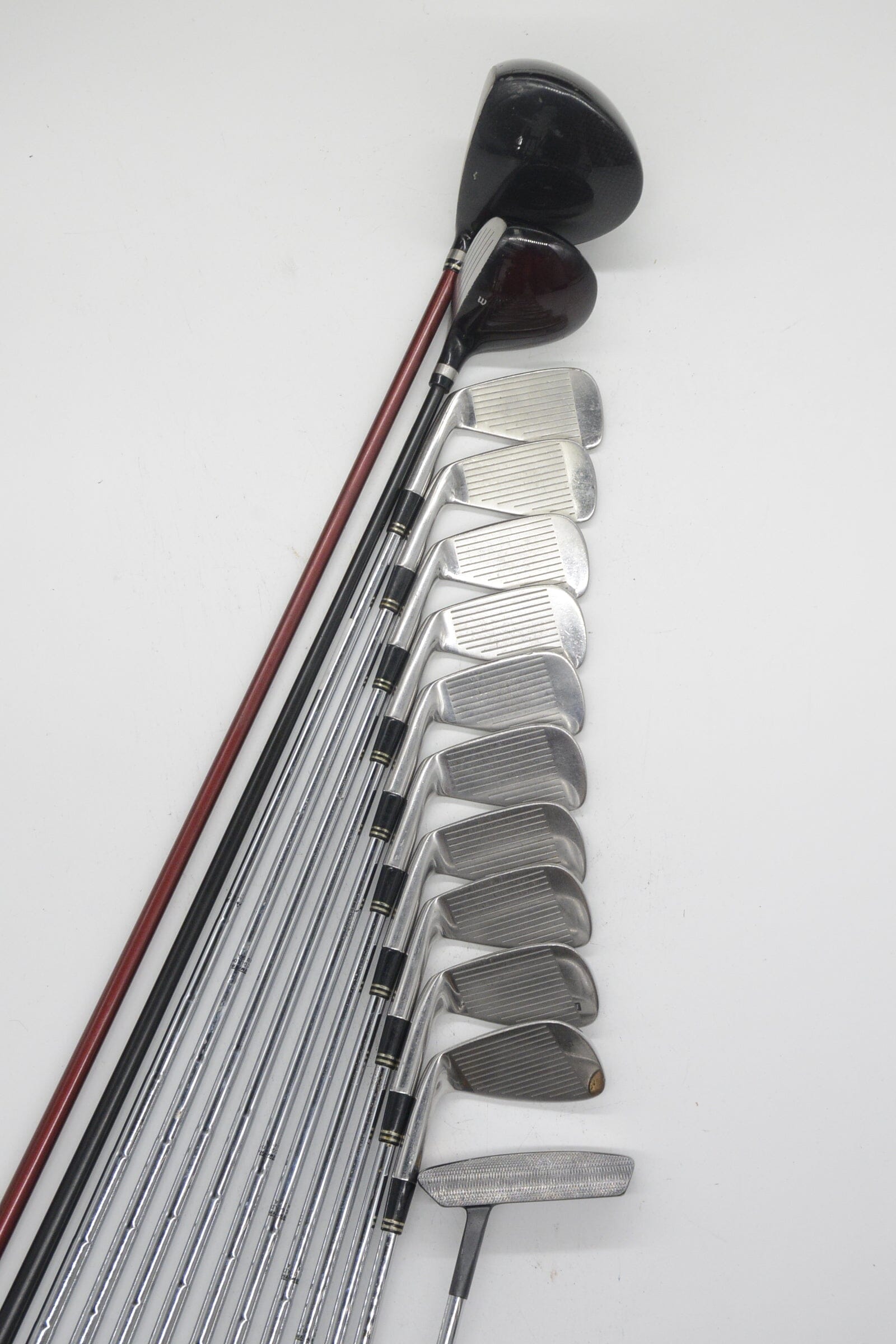 Wilson Deep Red II Tour Mixed Full Set S Flex +0.25" Golf Clubs GolfRoots