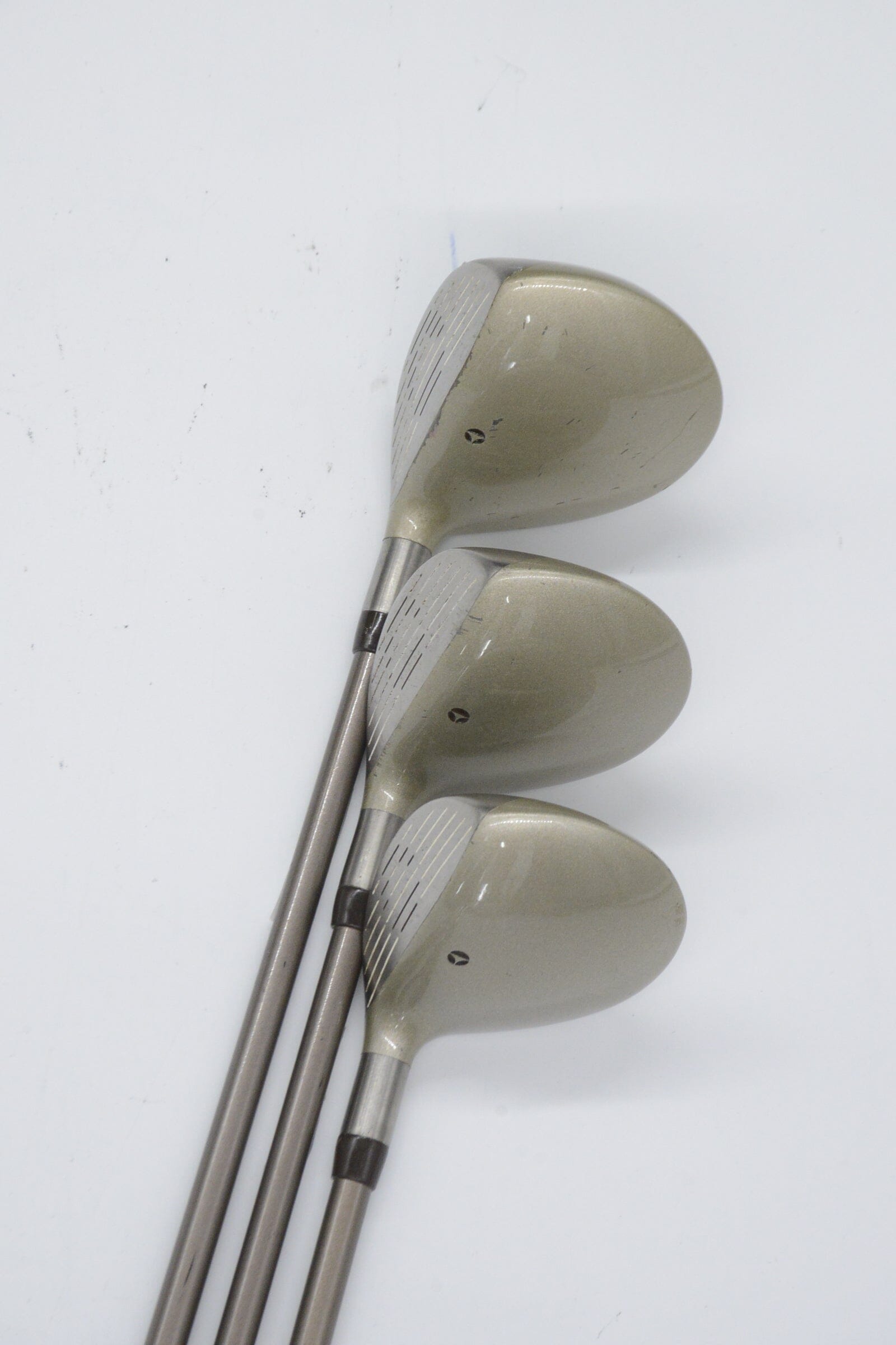 Women's TaylorMade Titatinum Bubble 2 3W, 5W, 7W Wood Set W Flex Golf Clubs GolfRoots