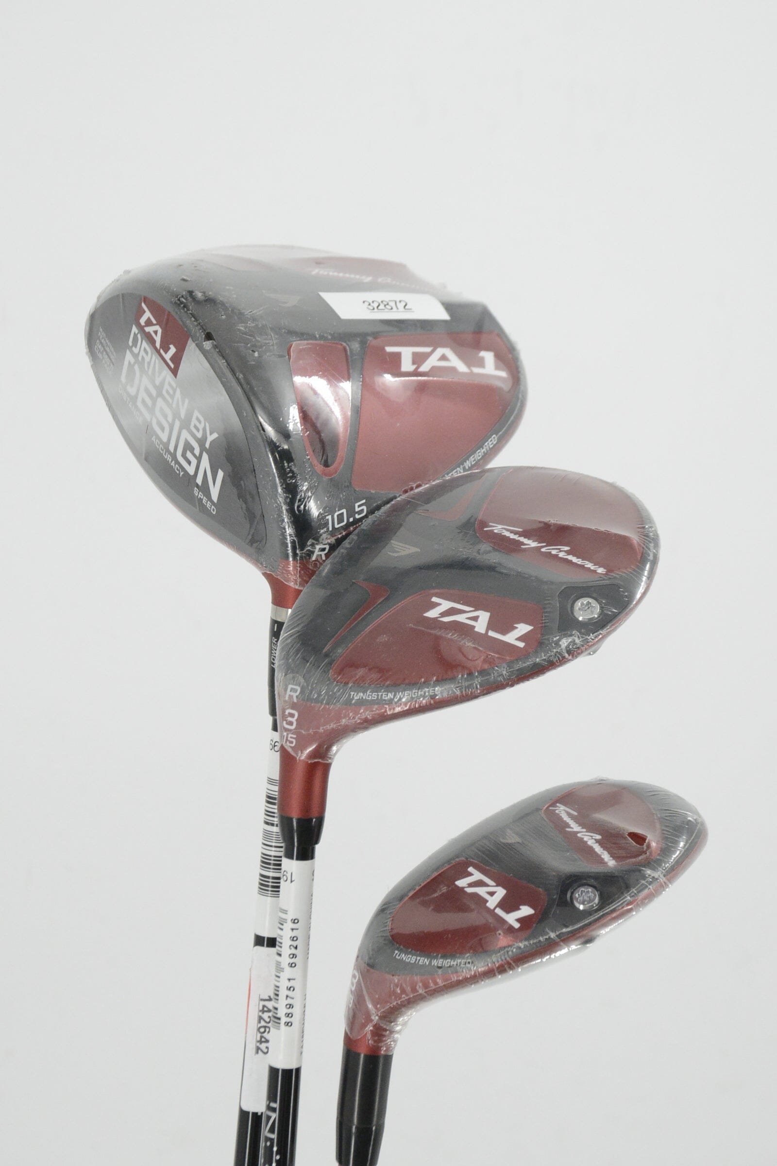 NEW Lefty Tommy Armour Ta1 D, 3W, 3H Wood Set S Flex Golf Clubs GolfRoots