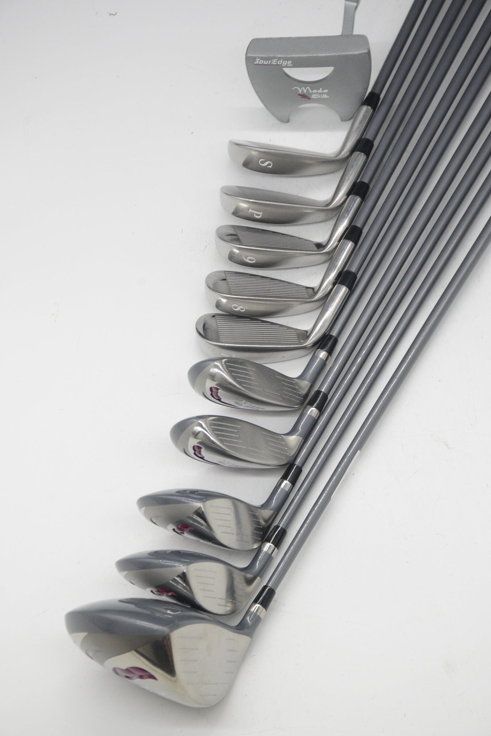 Women's Tour Edge Moda Silk Mixed Full Set W Flex -0.25" Golf Clubs GolfRoots