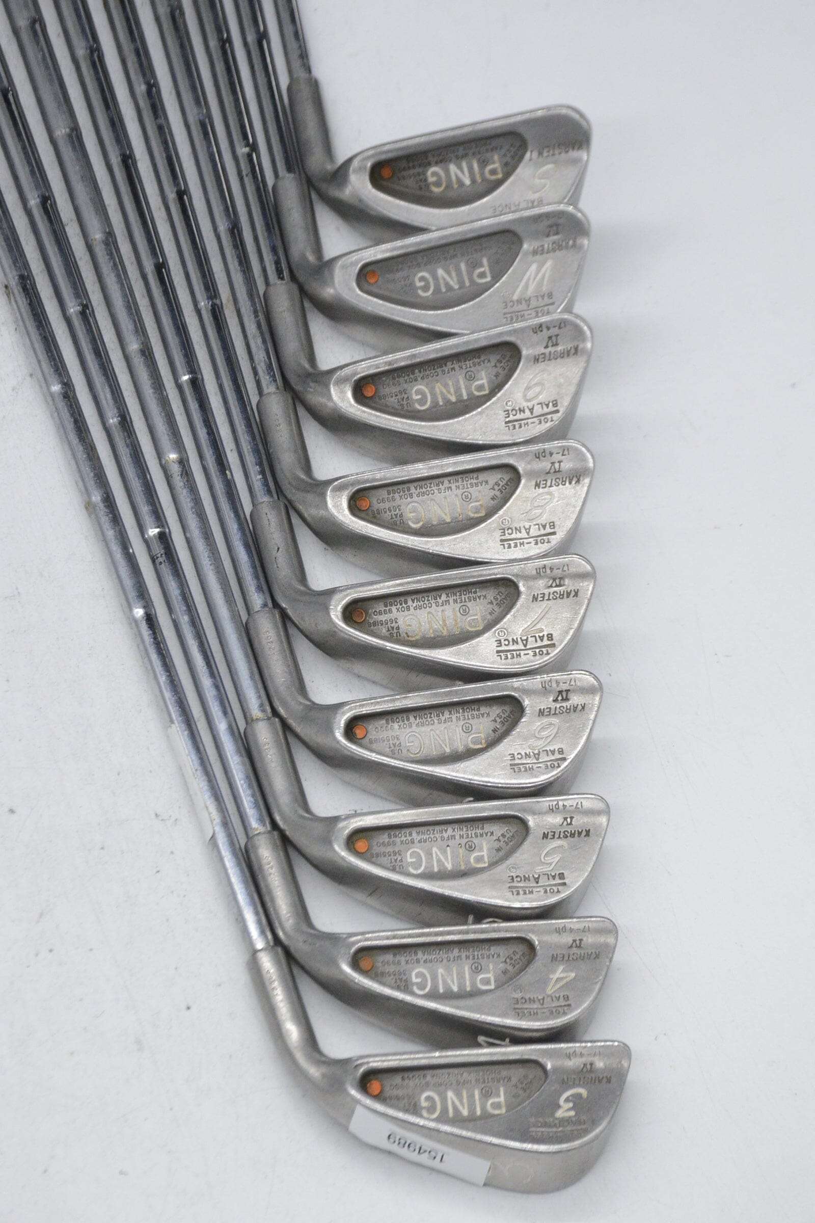 Ping Karsten IV 3-PW, SW Iron Set S Flex -1.25"