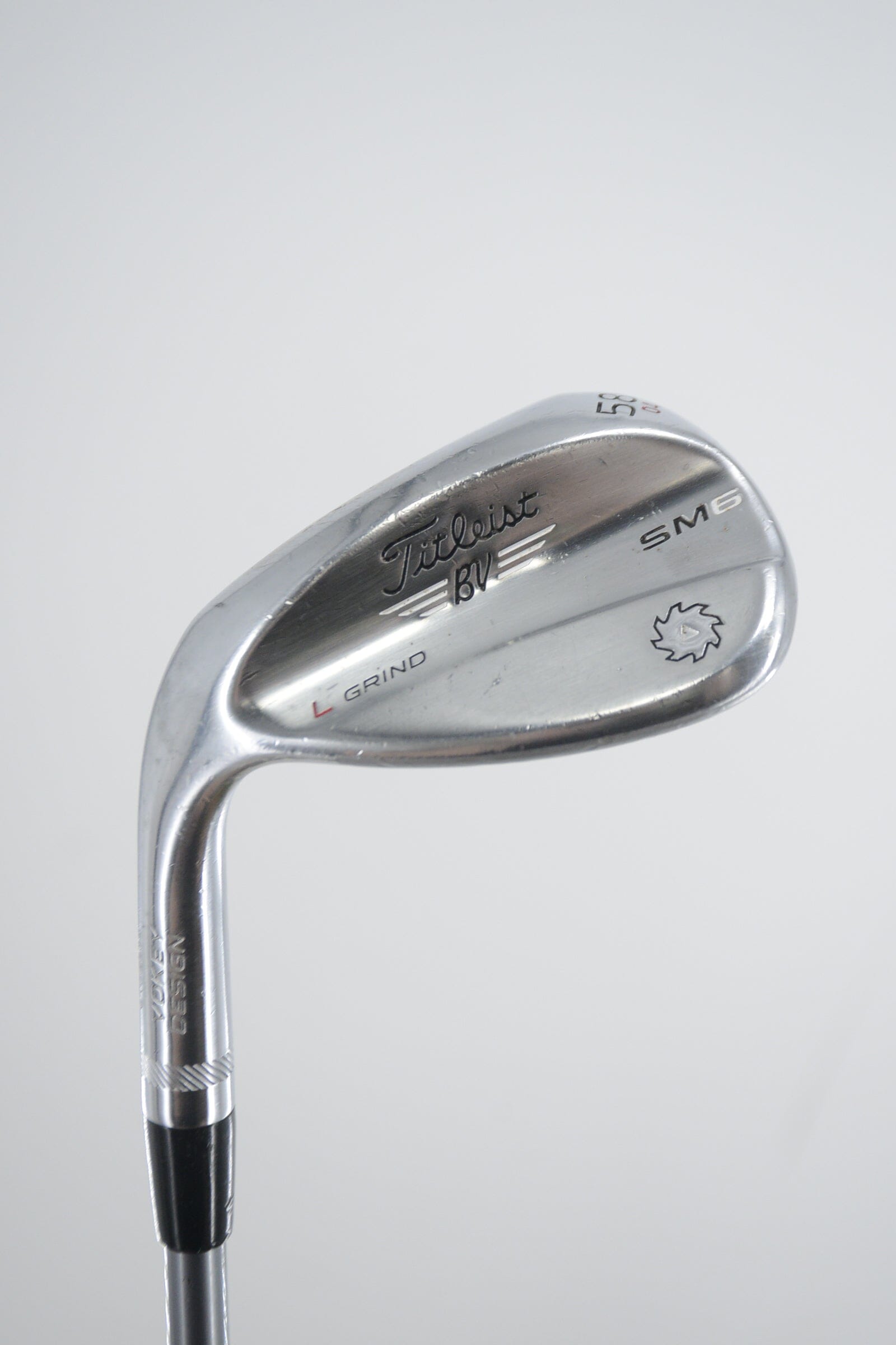 Lefty Titleist Vokey SM6 Tour Chrome 58 Degree Wedge R Flex 35.25" Golf Clubs GolfRoots