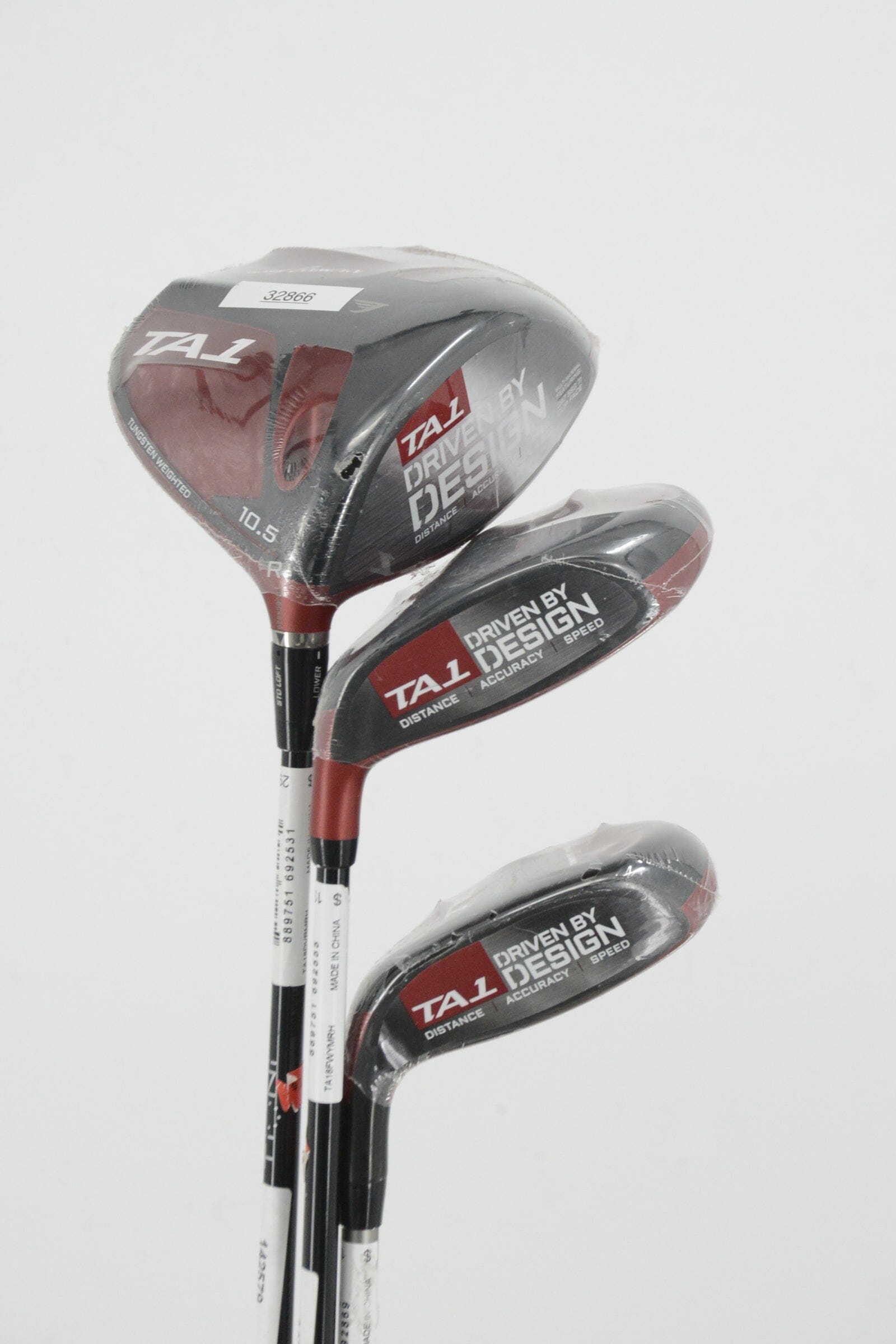 NEW Tommy Armour Ta1 D, 3W, 4H Wood Set R Flex Golf Clubs GolfRoots