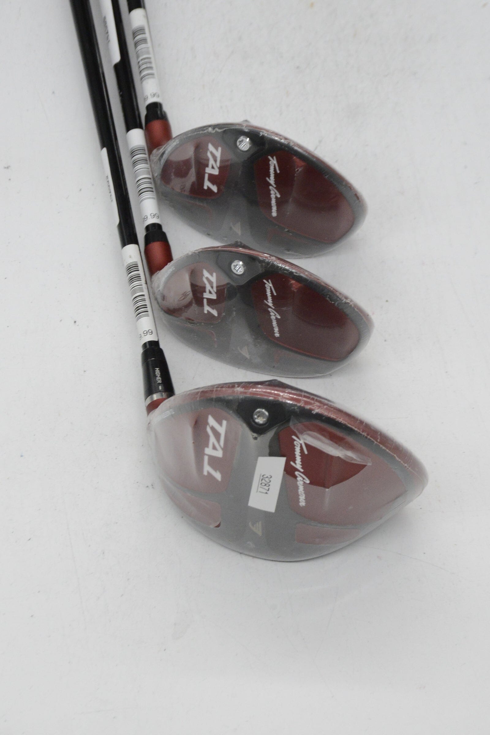 NEW Tommy Armour Ta1 D, 3W, 5W Wood Set S Flex Golf Clubs GolfRoots