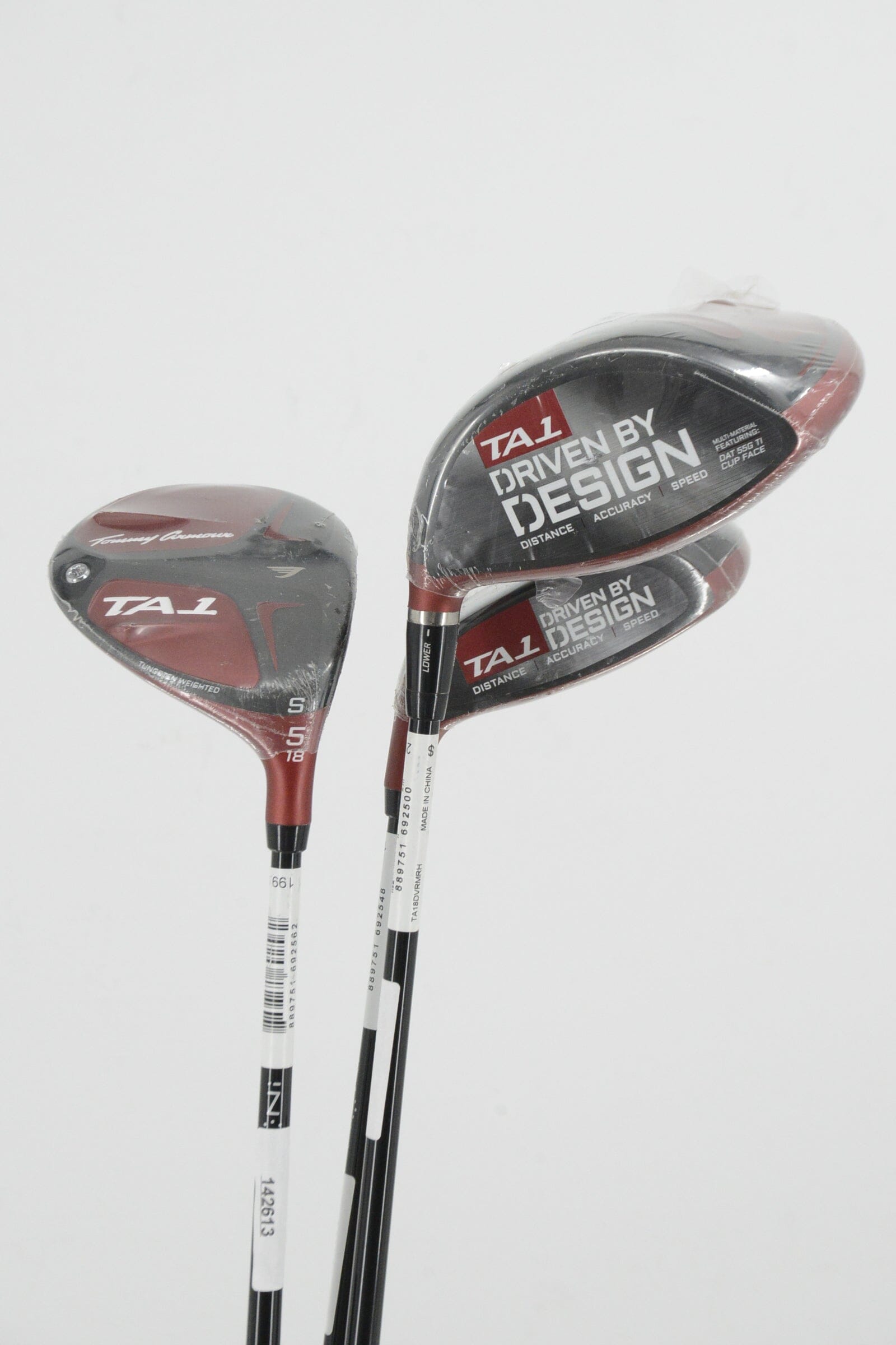 NEW Tommy Armour Ta1 D, 3W, 5W Wood Set S Flex Golf Clubs GolfRoots