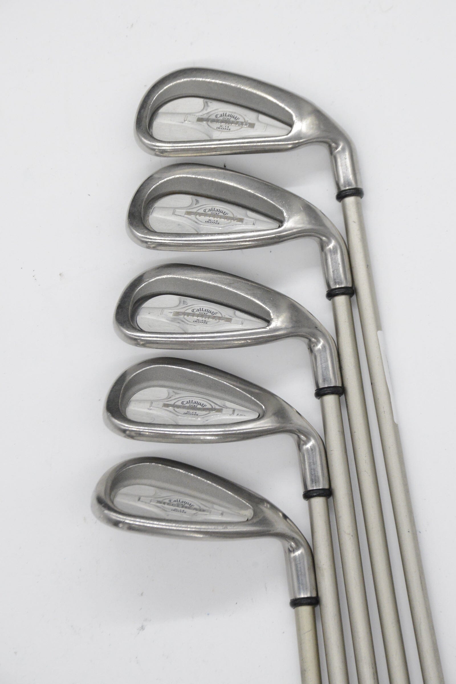 Women's Callaway Steelhead X-14 7-PW, SW Iron Set W Flex -0.5" Golf Clubs GolfRoots