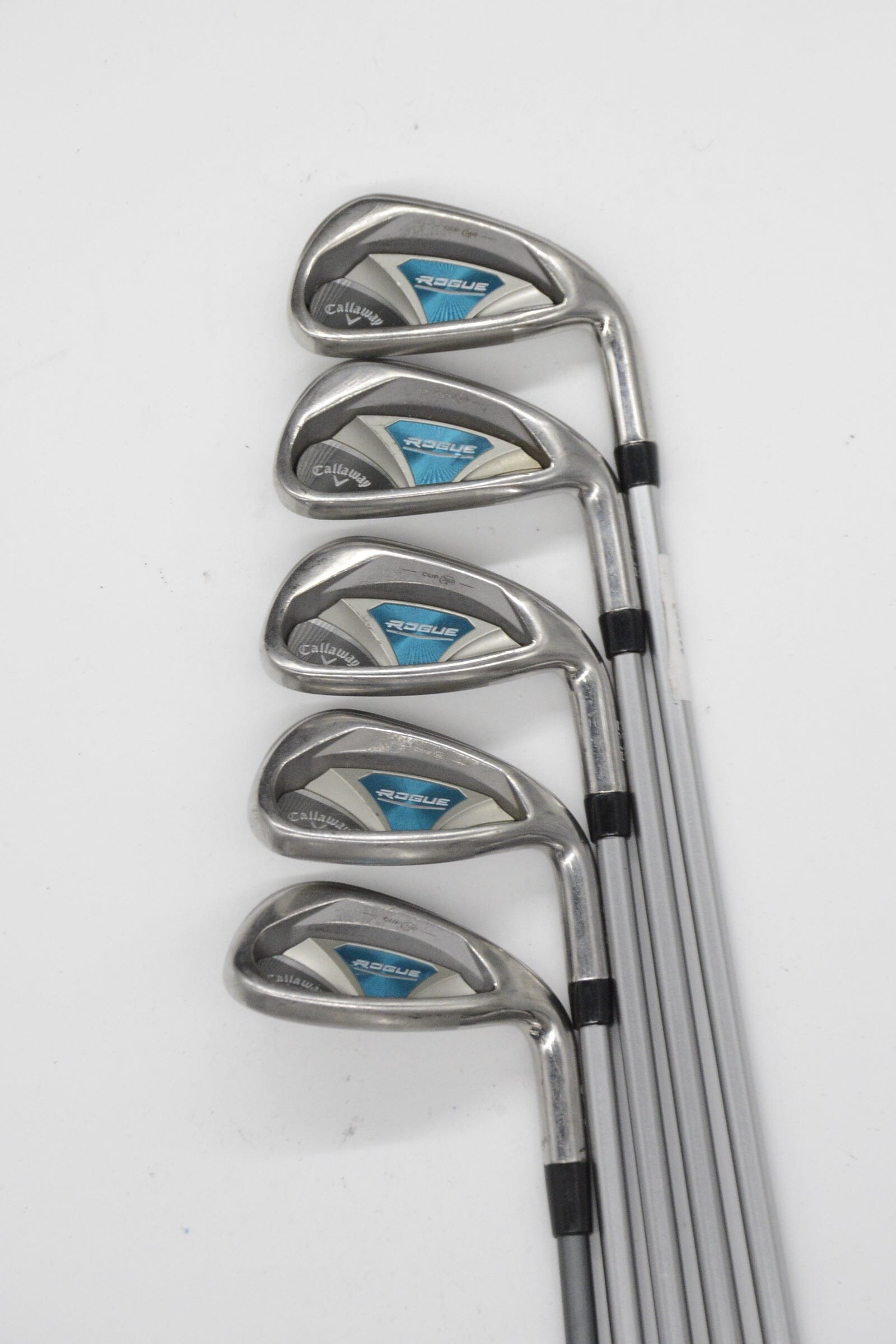 Women's Callaway Rogue 6-8, PW-AW Iron Set W Flex -0.5" Golf Clubs GolfRoots
