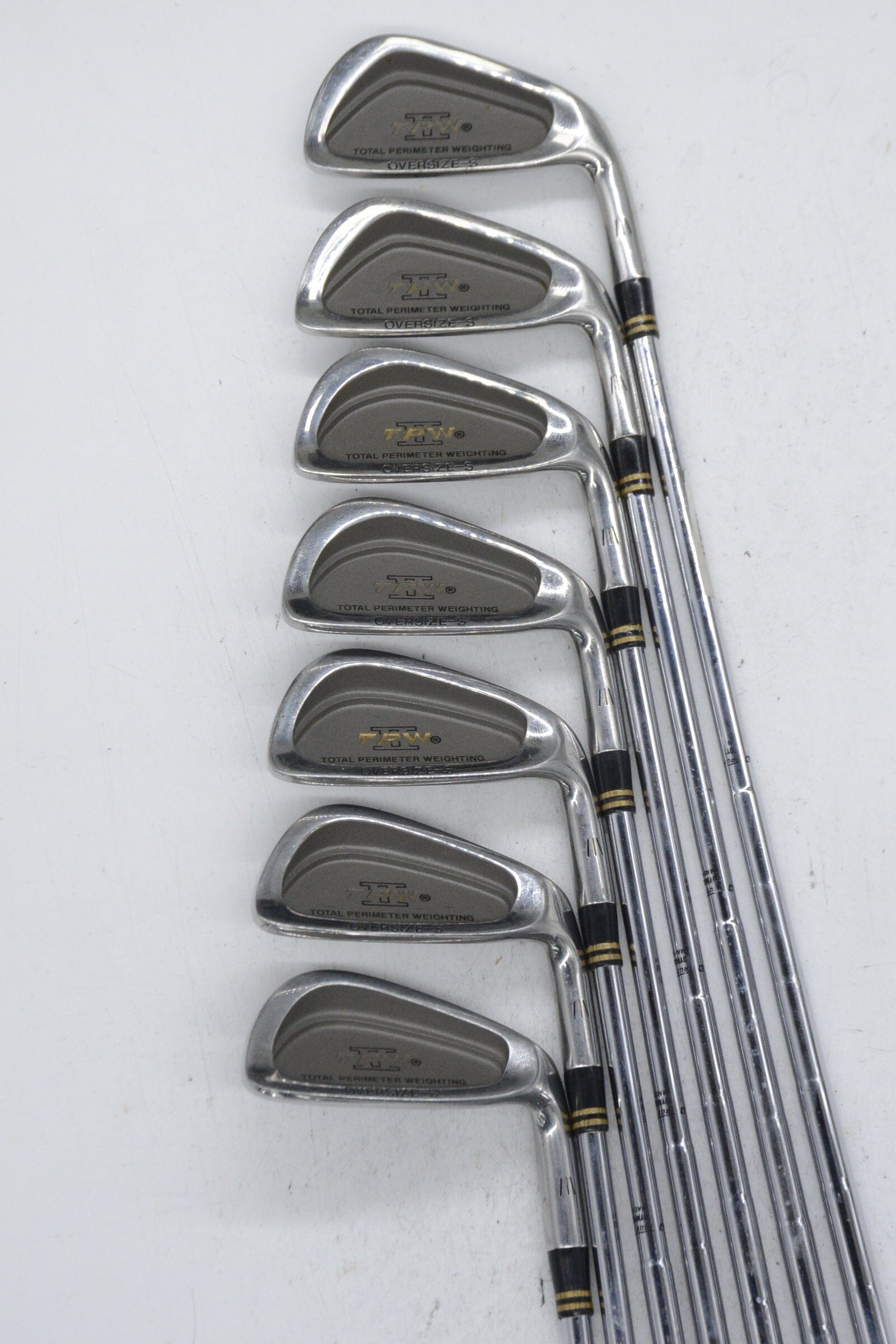Pinseeker TPW II Oversize-S 3-4, 6-PW Iron Set S Flex -1" Golf Clubs GolfRoots