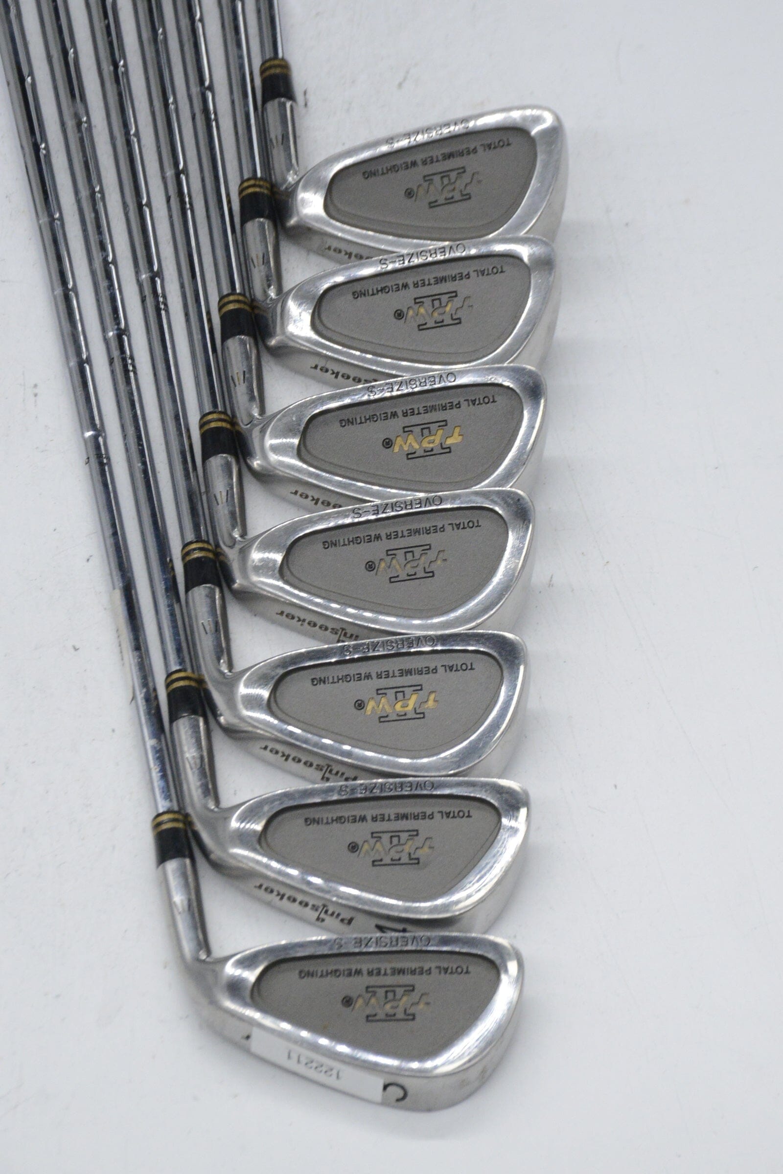 Pinseeker TPW II Oversize-S 3-4, 6-PW Iron Set S Flex -1" Golf Clubs GolfRoots