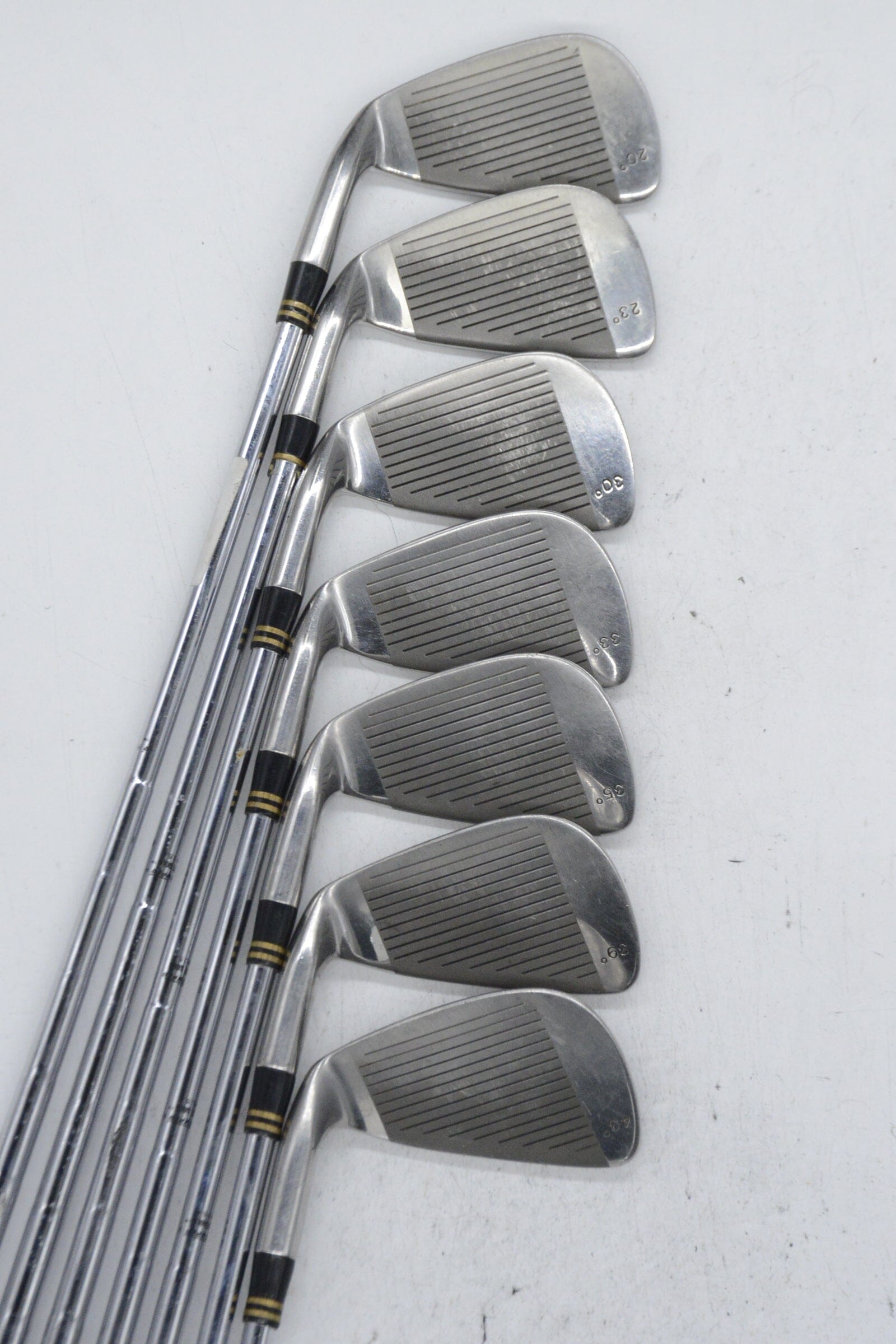 Pinseeker TPW II Oversize-S 3-4, 6-PW Iron Set S Flex -1" Golf Clubs GolfRoots