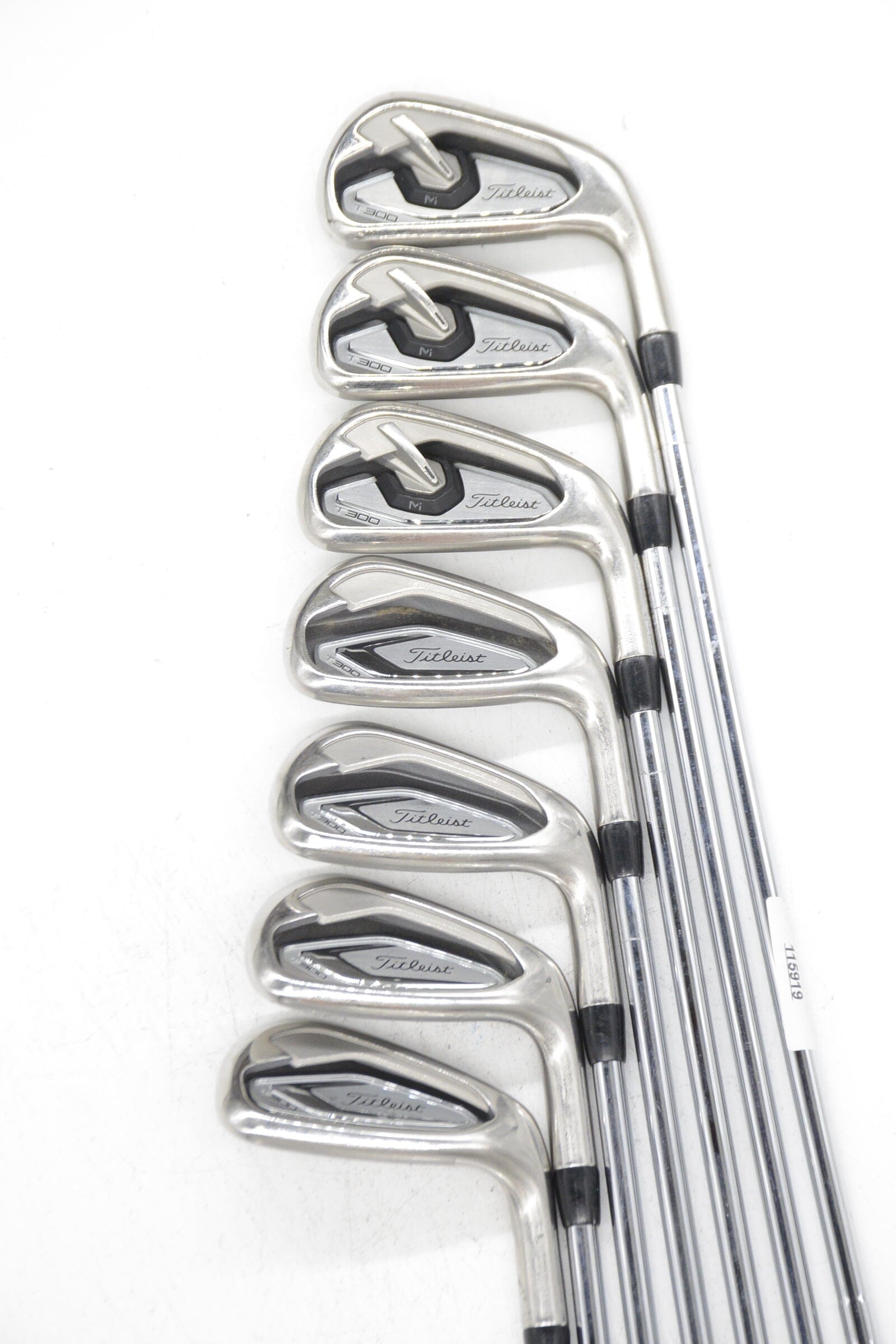 Titleist T300 4-6, 8-AW Iron Set R Flex +0.5" Golf Clubs GolfRoots
