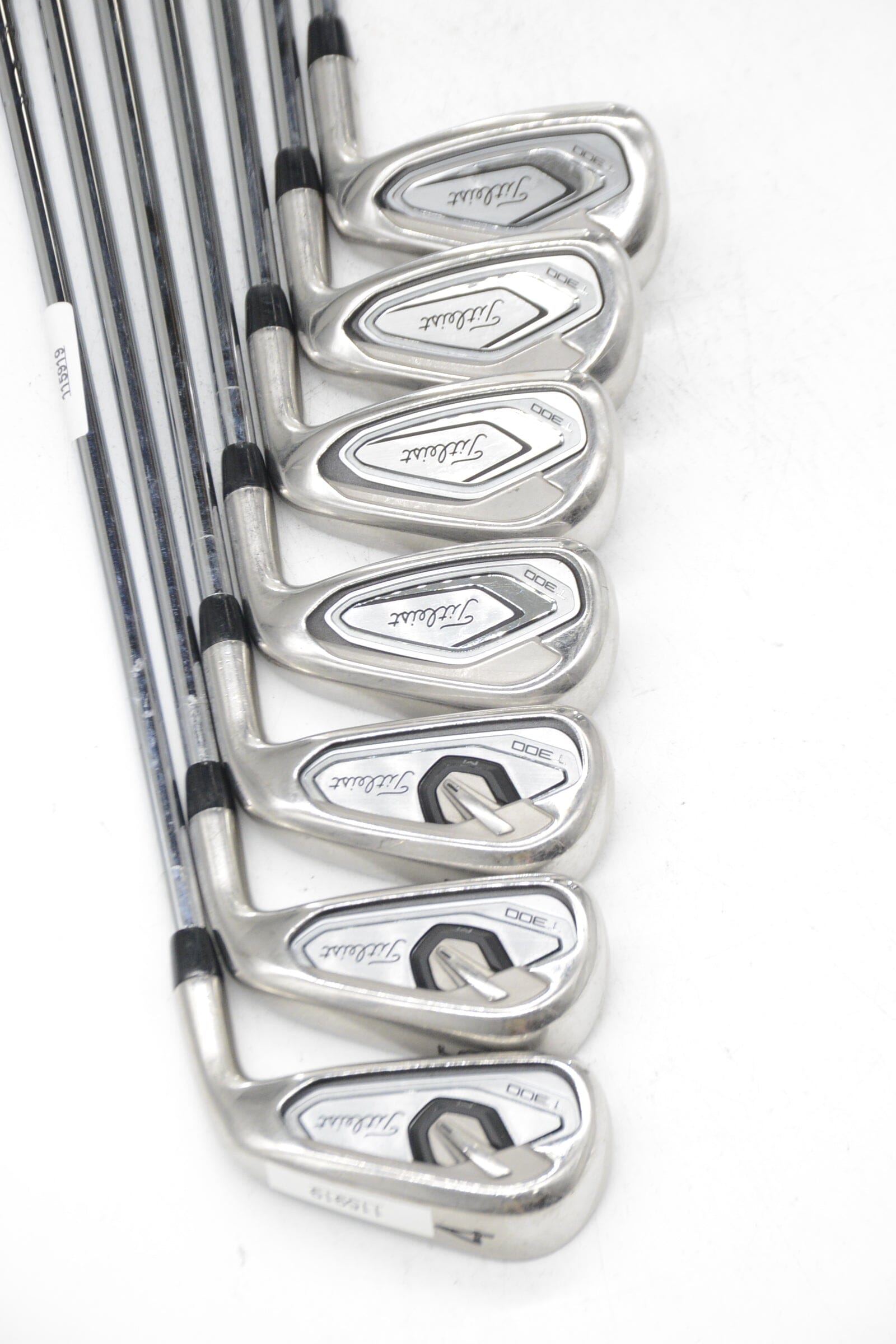 Titleist T300 4-6, 8-AW Iron Set R Flex +0.5" Golf Clubs GolfRoots