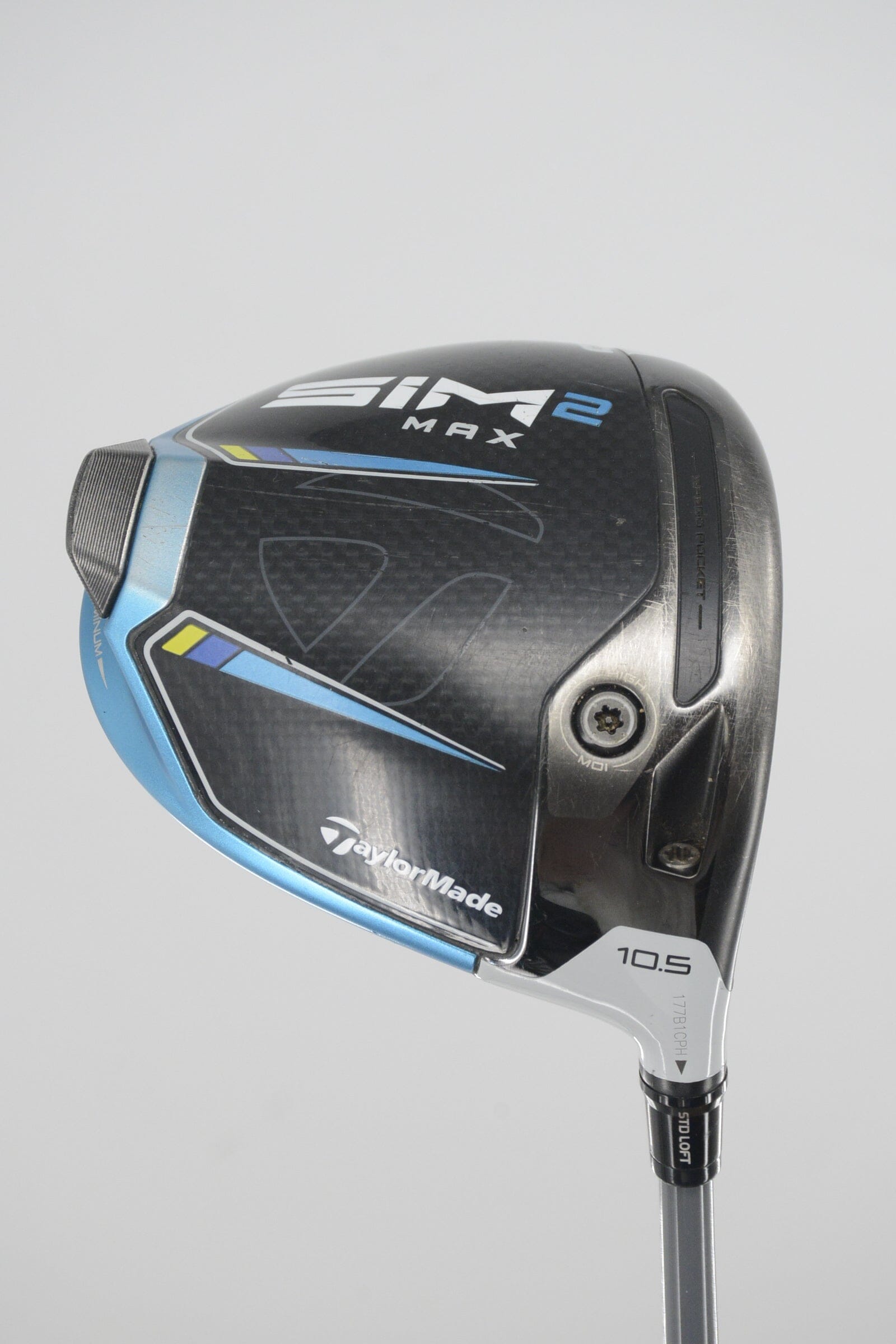 TaylorMade SIM2 Max 10.5 Degree Driver S Flex 45.25 Golf Clubs GolfRoots