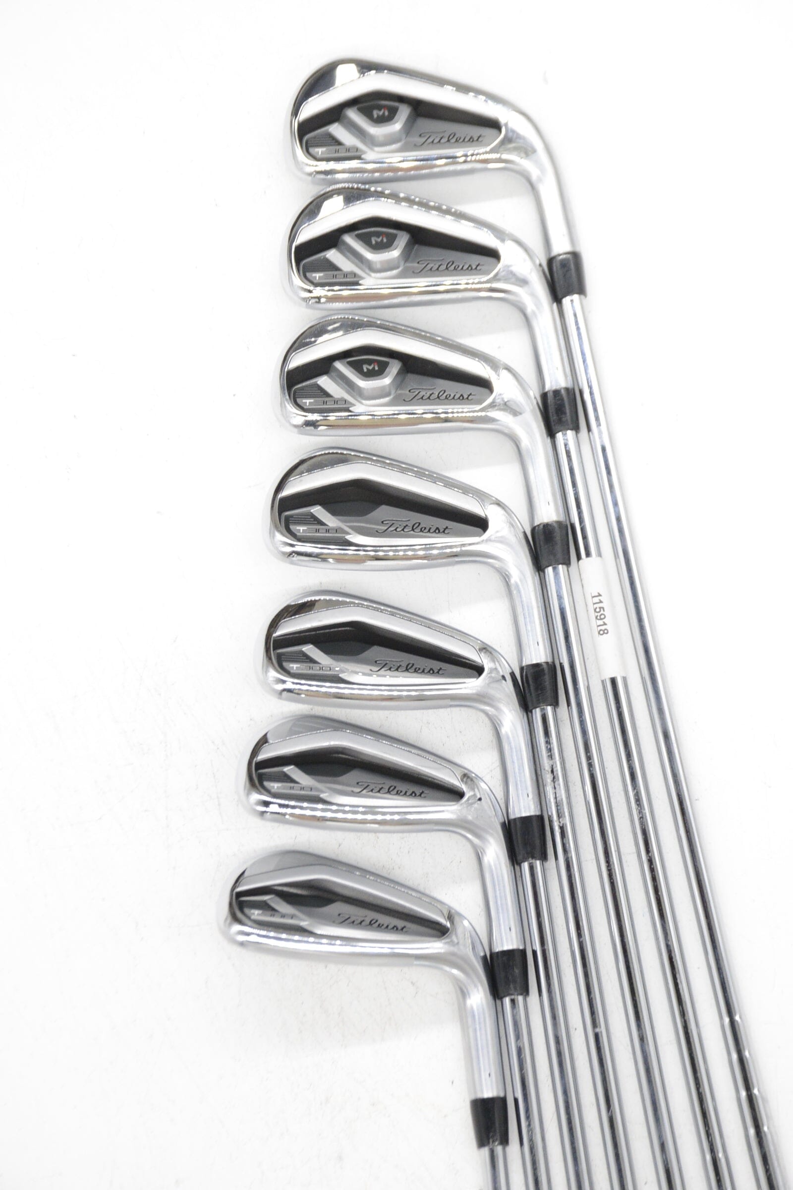 Titleist T300 2021 5-AW Iron Set R Flex Std Length Golf Clubs GolfRoots