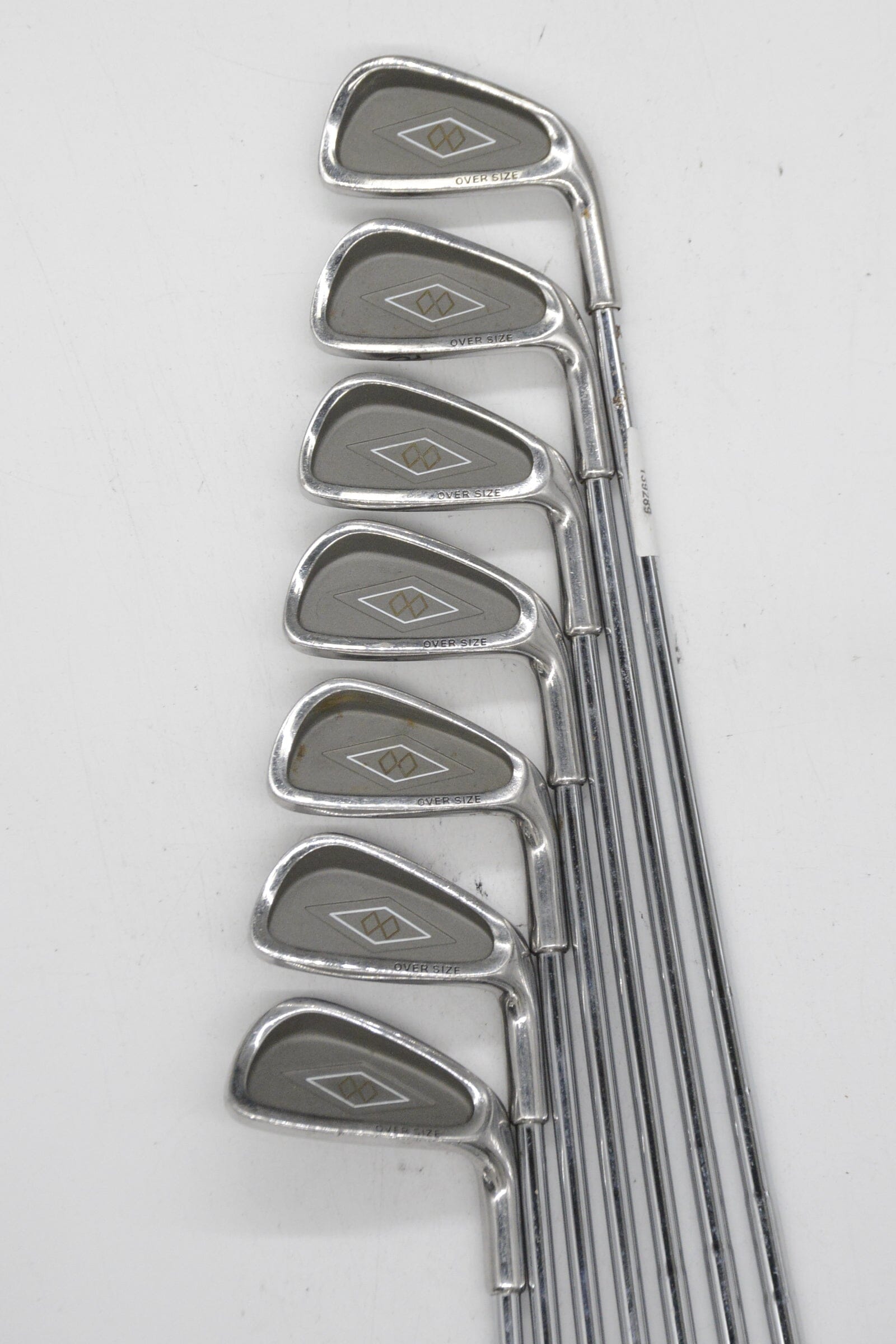Double Diamond Oversize 3-8, PW Iron Set S Flex -0.25" Golf Clubs GolfRoots