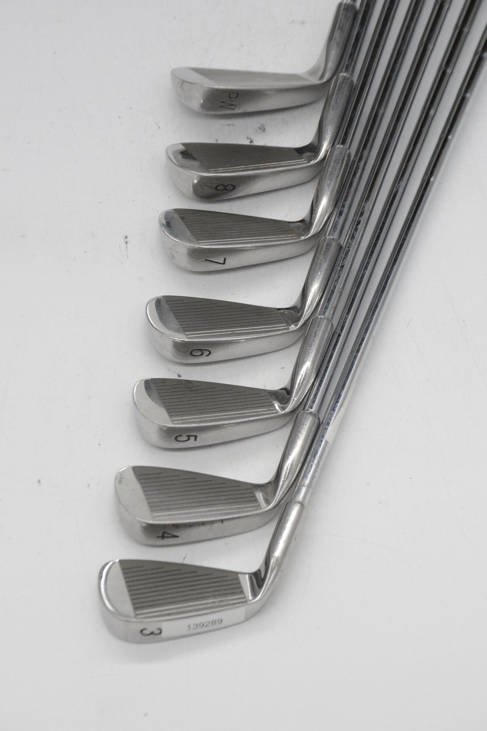 Double Diamond Oversize 3-8, PW Iron Set S Flex -0.25" Golf Clubs GolfRoots