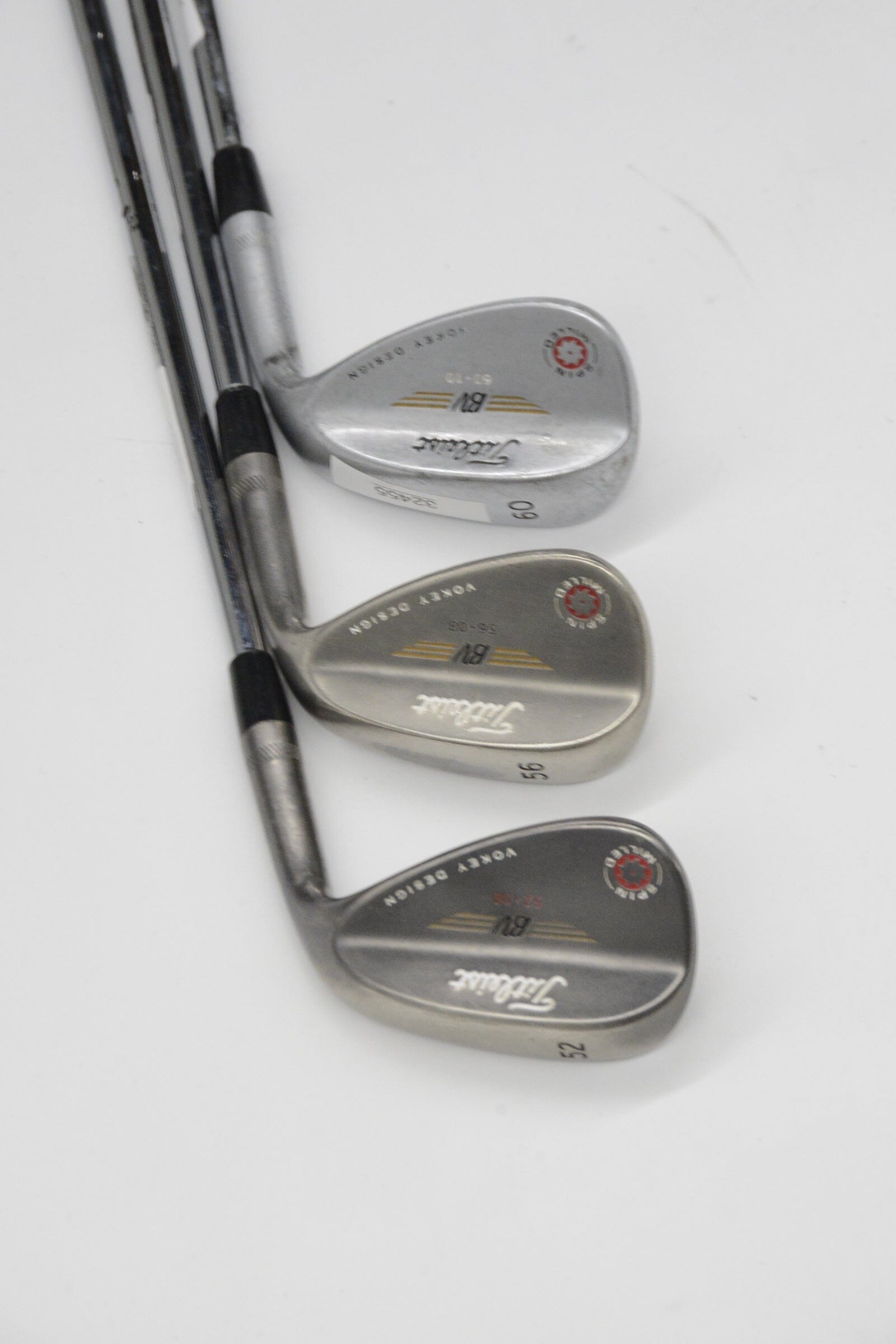 Titleist Vokey Spin Milled 52, 56, 60 Degree Wedge Set Wedge Flex Golf Clubs GolfRoots