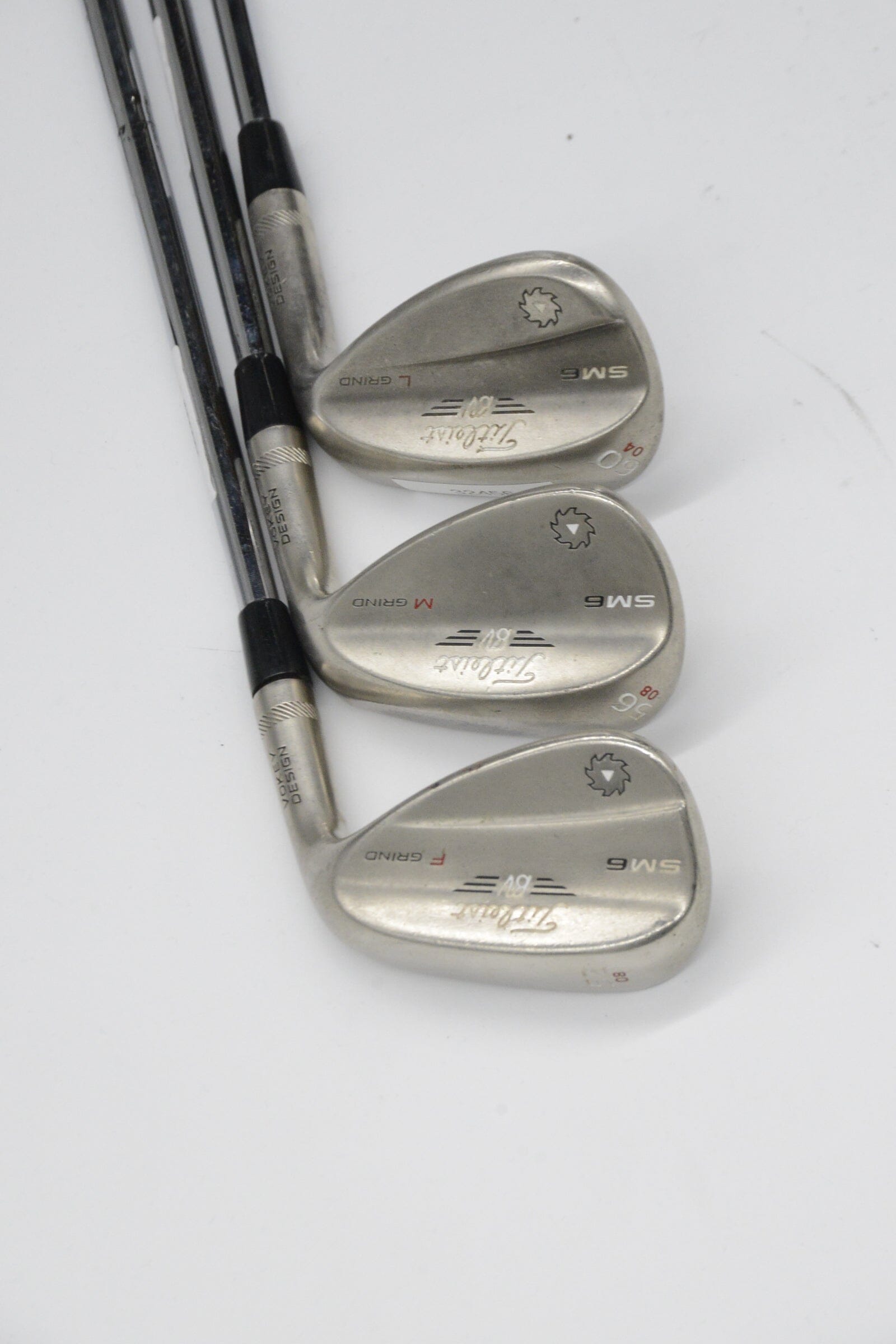 Titleist Vokey SM6 Steel Gray 52, 56, 60 Degree Wedge Set Wedge Flex Golf Clubs GolfRoots