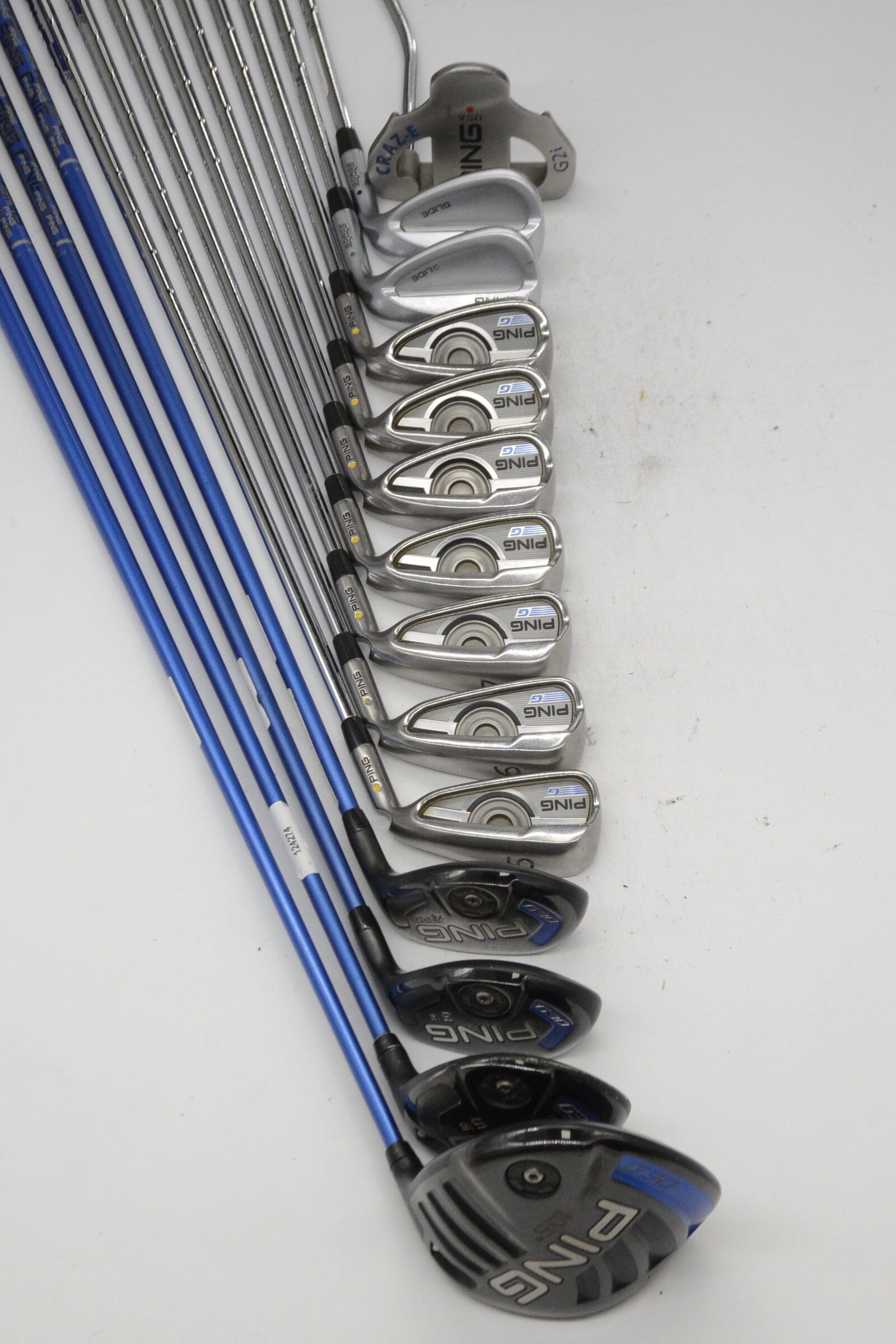 Ping G Mixed Full Set R Flex +0.75" Golf Clubs GolfRoots