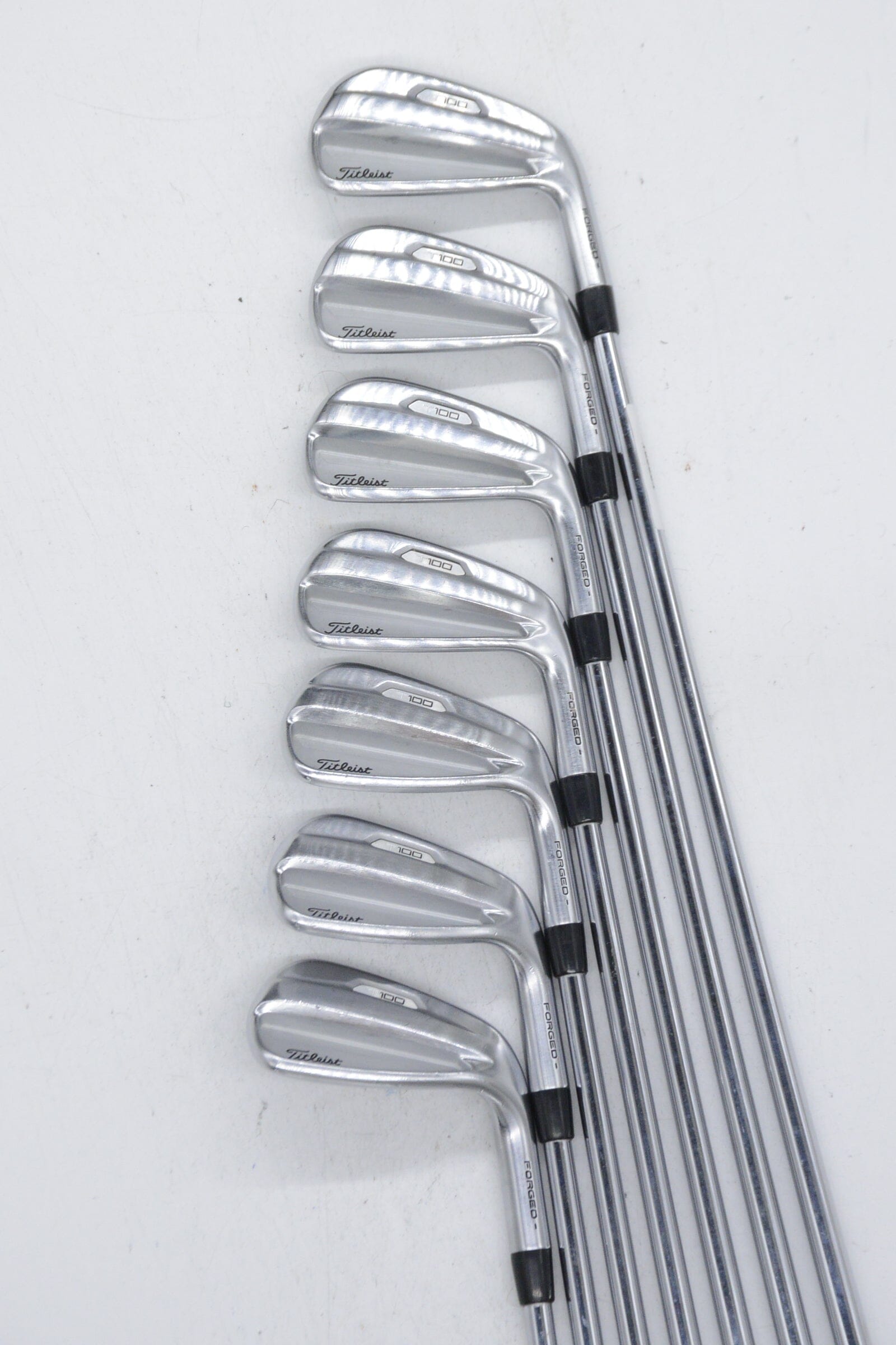 Titleist T100 2021 4-PW Iron Set X Flex +0.5" Golf Clubs GolfRoots