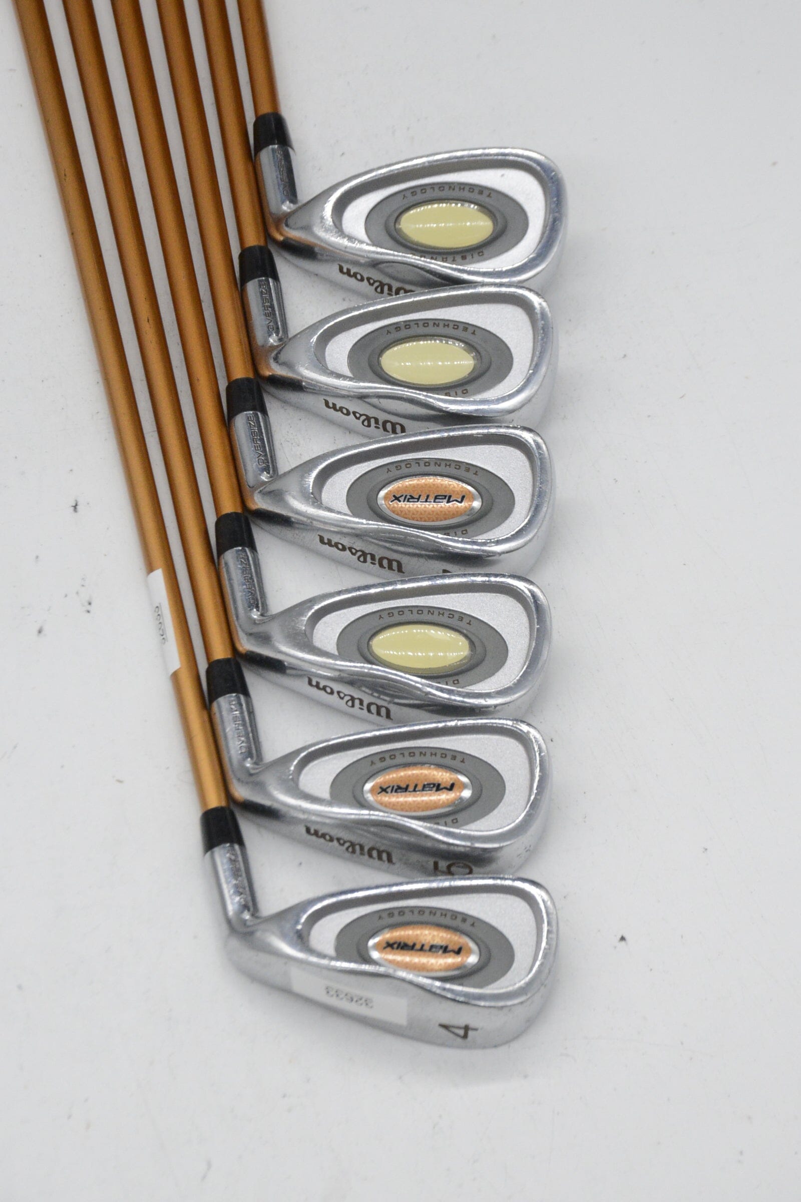 Women's Wilson Matrix 4-9 Iron Set W Flex -0.25" Golf Clubs GolfRoots