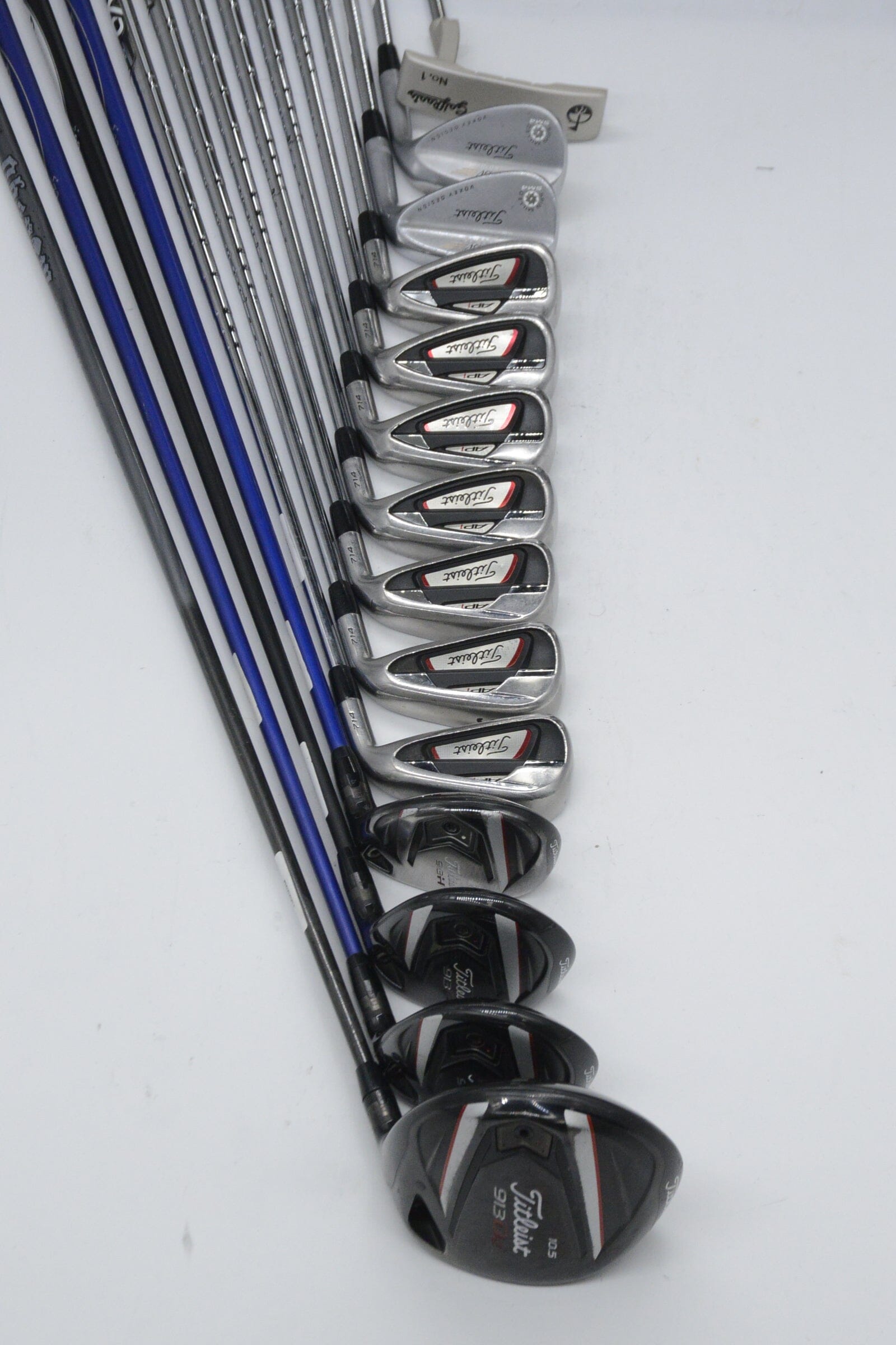Titleist 714 AP1 Mixed Full Set S Flex Std Length Golf Clubs GolfRoots
