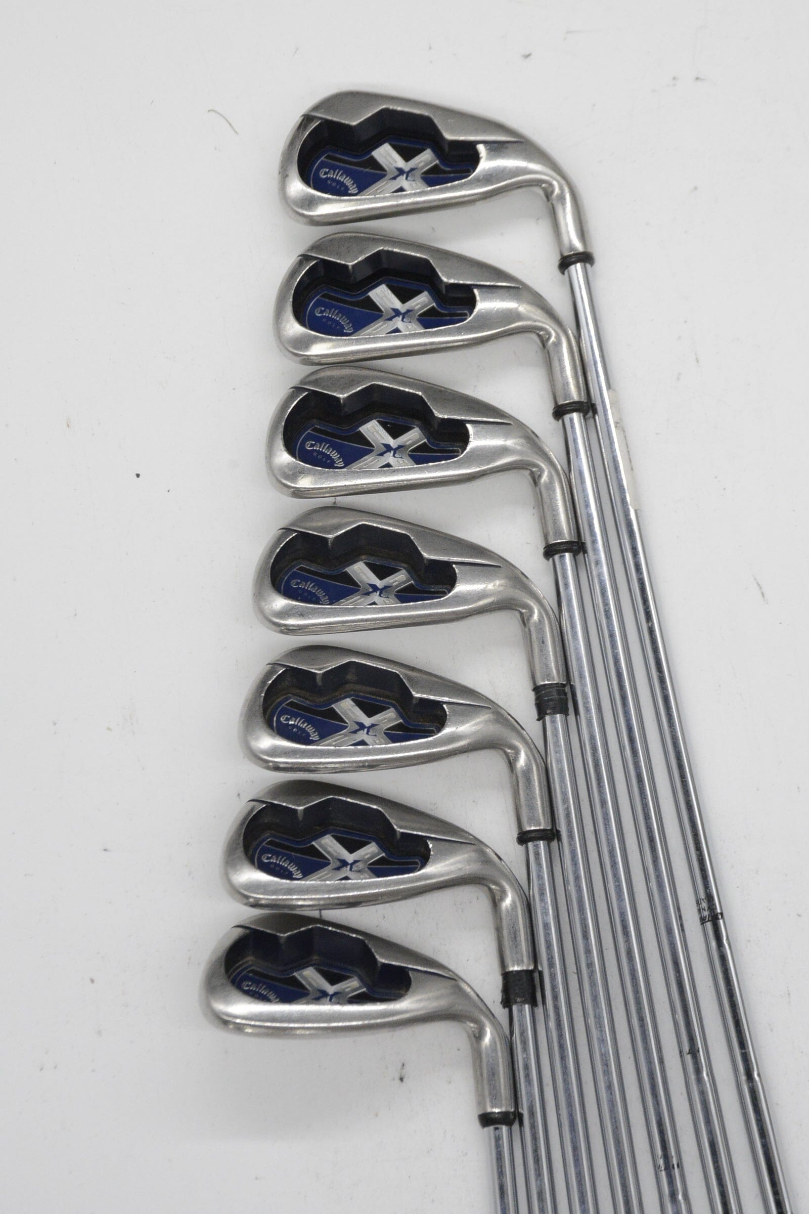 Callaway X-18 3-5, 7-PW Iron Set S Flex +1.75" Golf Clubs GolfRoots
