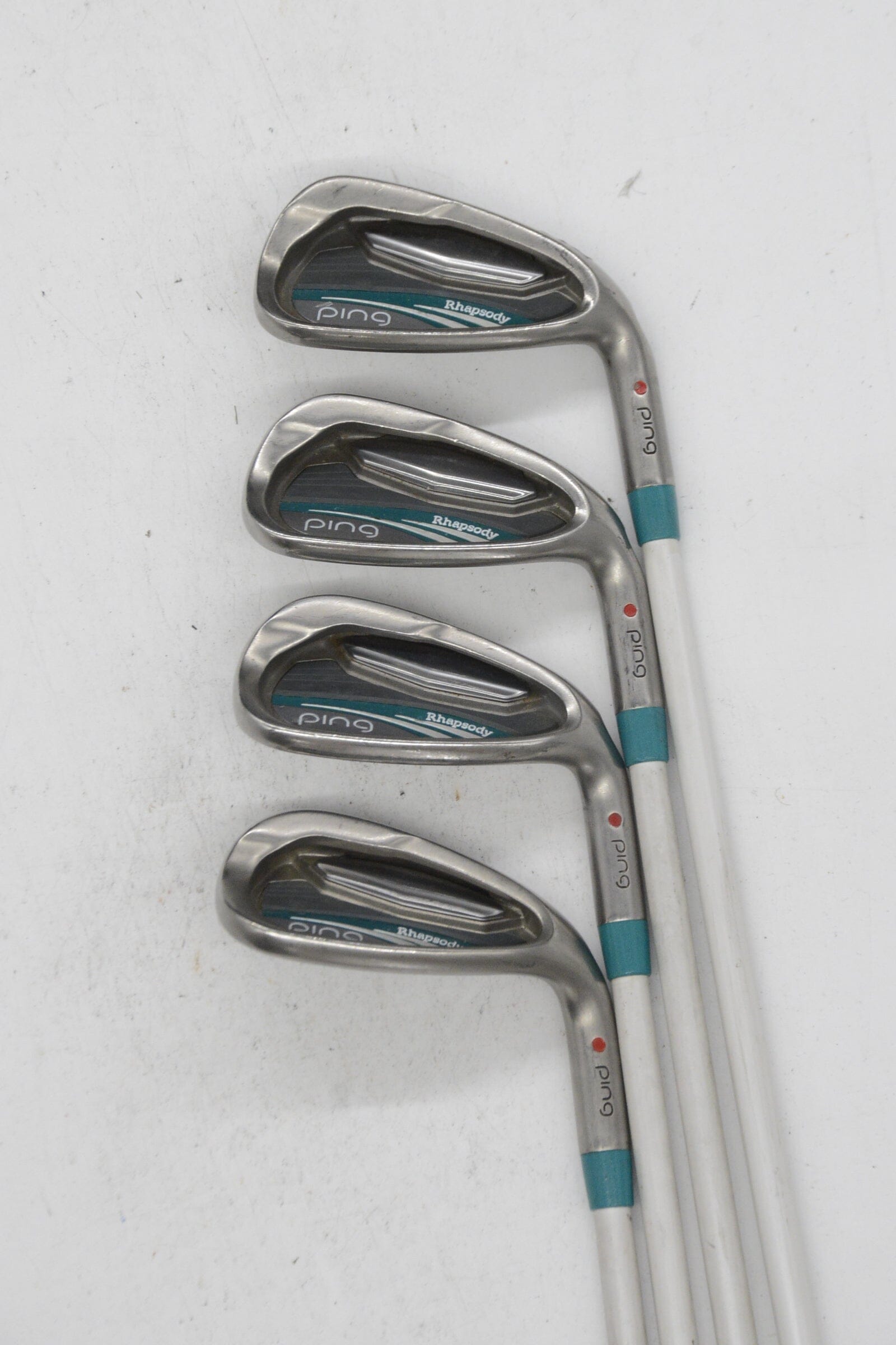 Women's Ping Rhapsody 2015 8-UW Iron Set W Flex +0.25" Golf Clubs GolfRoots