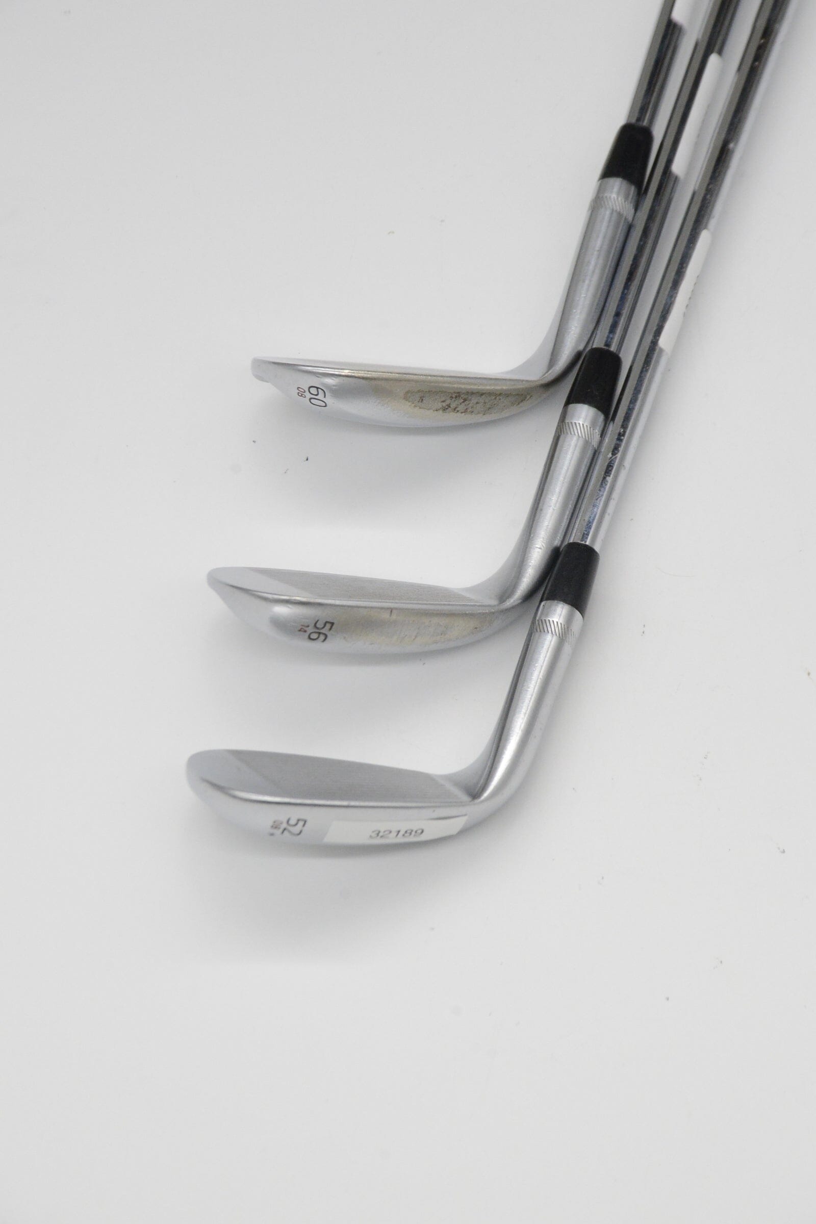 Titleist Vokey SM6 Tour Chrome 52, 56, 60 Degree Wedge Set Wedge Flex Golf Clubs GolfRoots