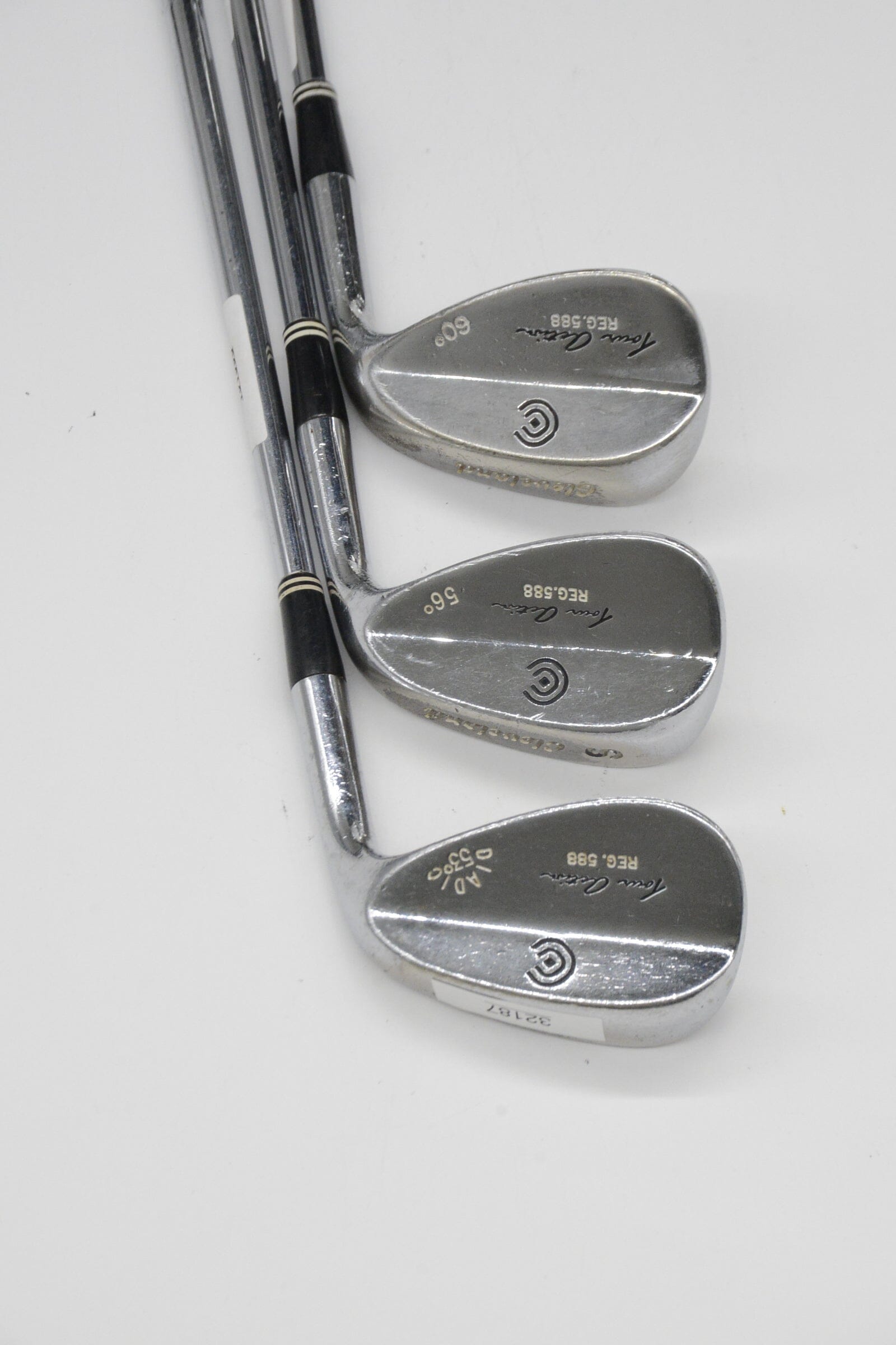 Cleveland 588 Tour Action 53, 56, 60 Degree Wedge Set Wedge Flex Golf Clubs GolfRoots