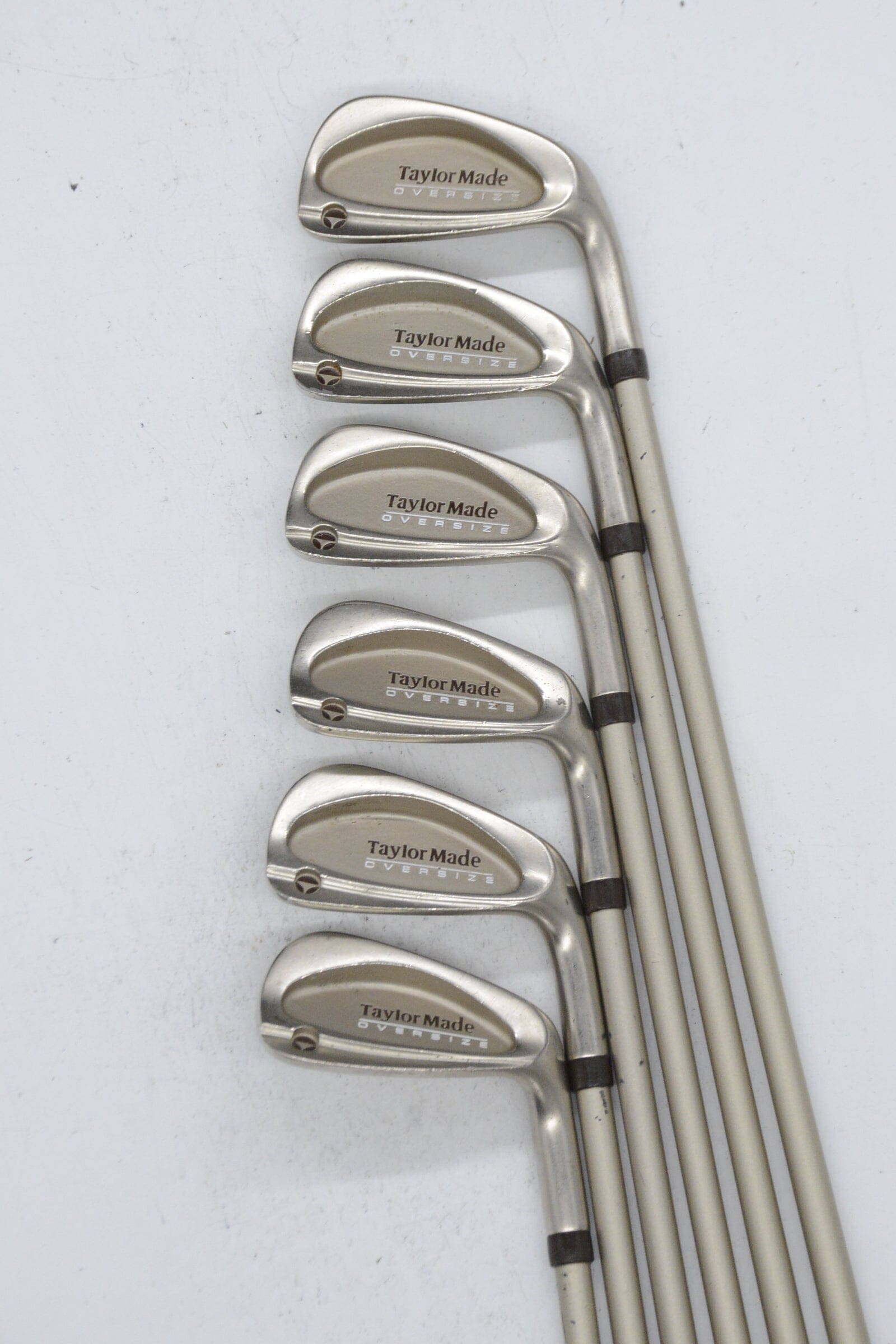 Women's TaylorMade Burner Oversize 4-8, PW Iron Set W Flex Std Length Golf Clubs GolfRoots