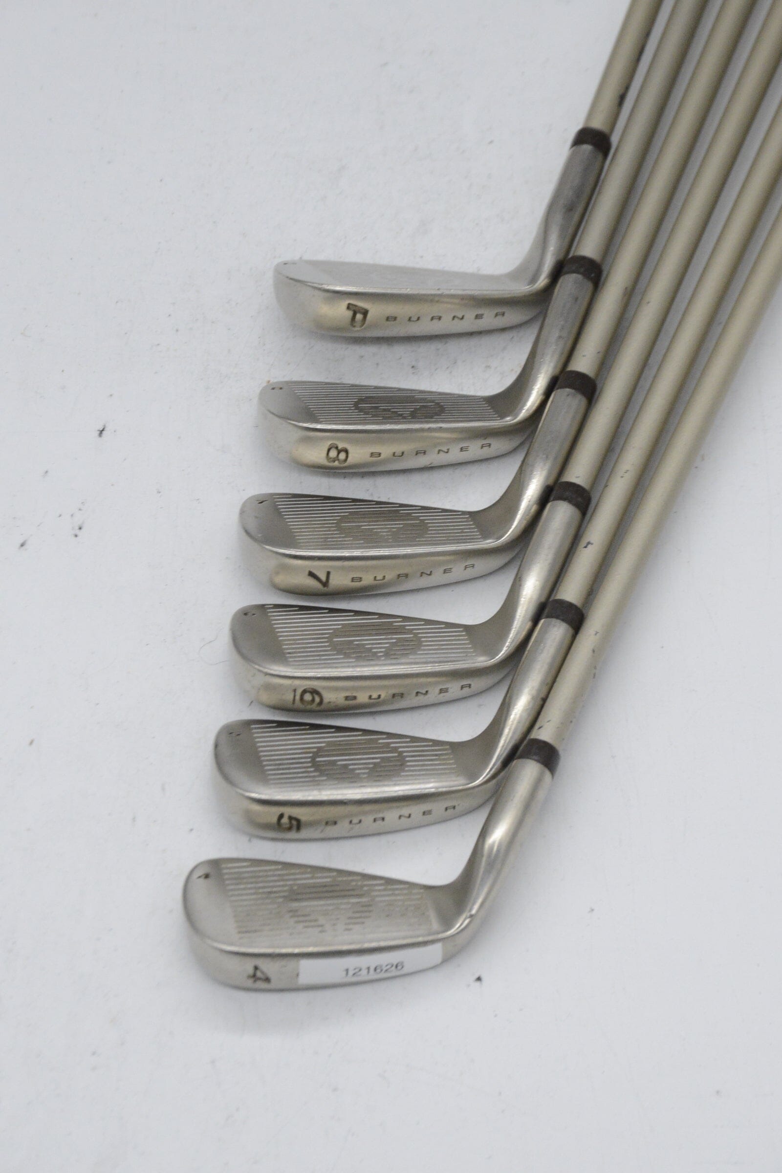 Women's TaylorMade Burner Oversize 4-8, PW Iron Set W Flex Std Length Golf Clubs GolfRoots