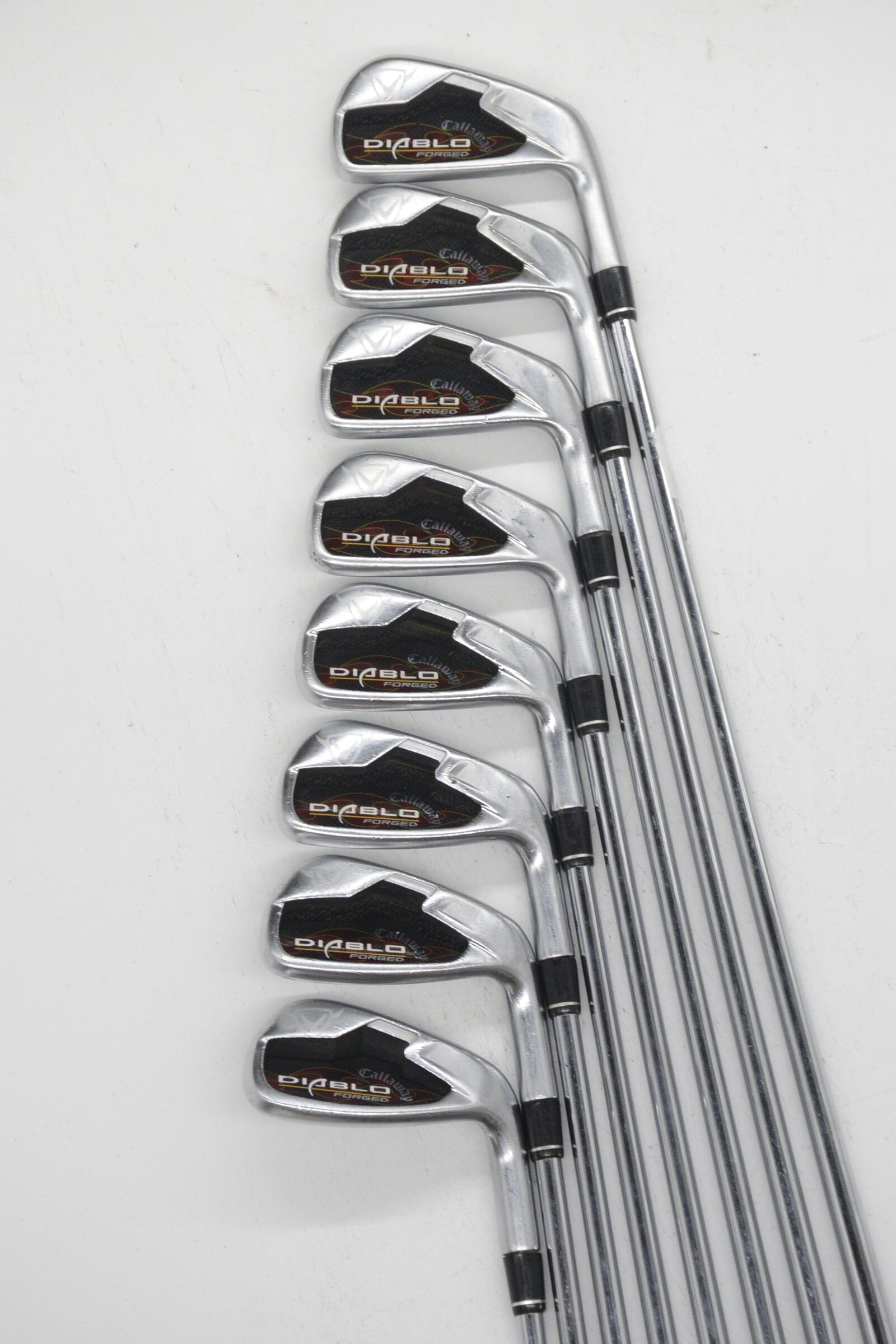 Callaway Diablo Forged 3-PW Iron Set R Flex -0.25" Golf Clubs GolfRoots