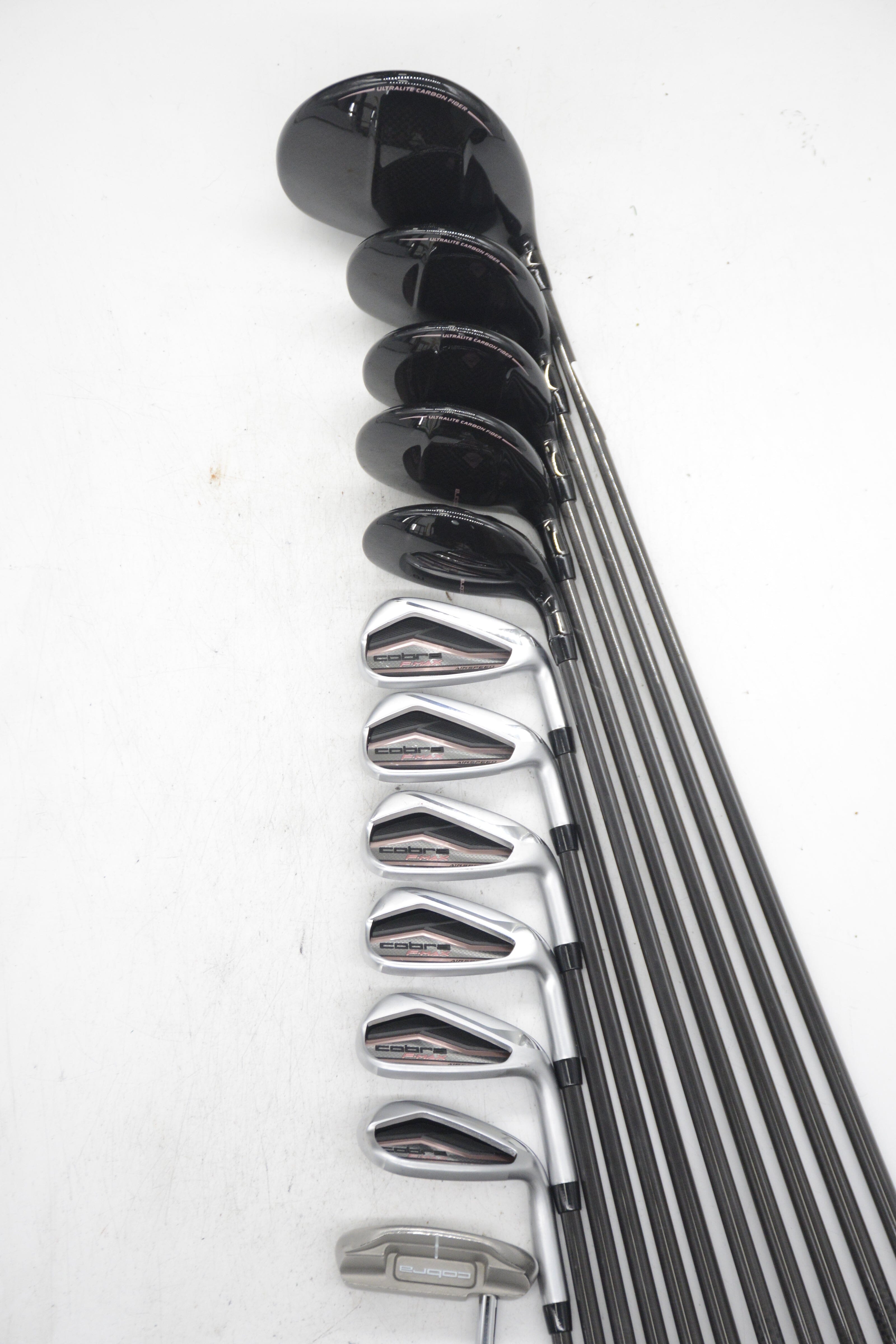 Women's Cobra F-Max Airspeed Mixed Full Set W Flex -0.5" Golf Clubs GolfRoots